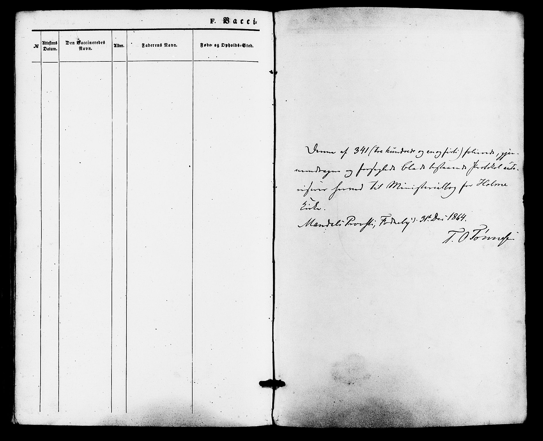 Holum sokneprestkontor, AV/SAK-1111-0022/F/Fa/Faa/L0006: Parish register (official) no. A 6, 1865-1883