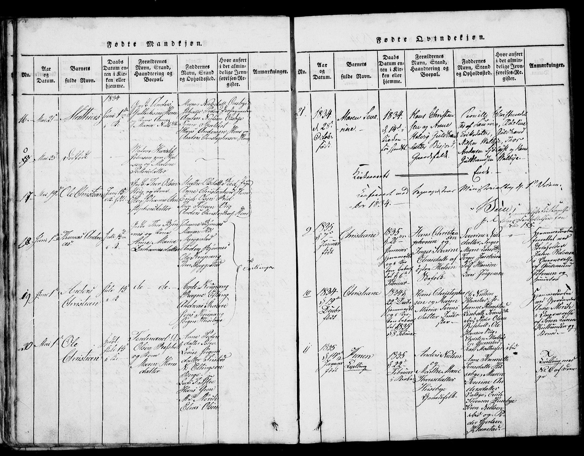 Tjølling kirkebøker, SAKO/A-60/G/Ga/L0001: Parish register (copy) no. 1, 1814-1835, p. 178
