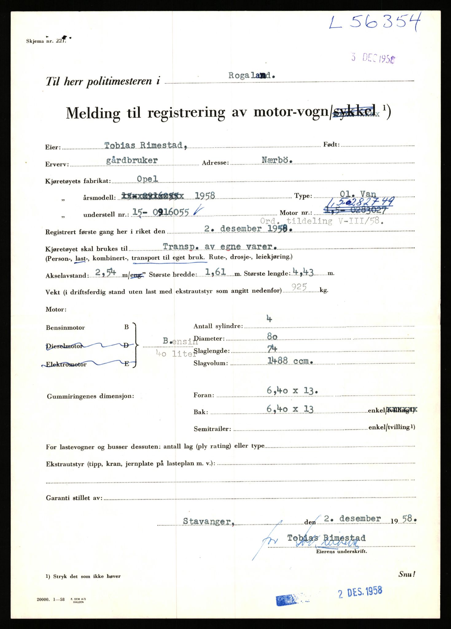 Stavanger trafikkstasjon, AV/SAST-A-101942/0/F/L0055: L-55700 - L-56499, 1930-1971, p. 1597