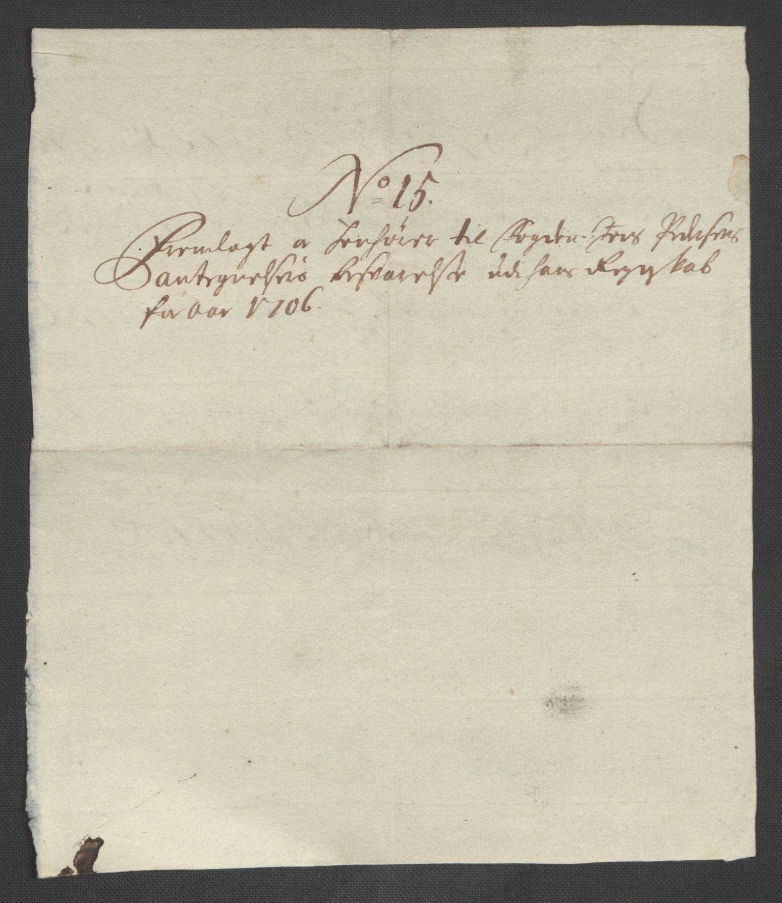 Rentekammeret inntil 1814, Reviderte regnskaper, Fogderegnskap, AV/RA-EA-4092/R11/L0590: Fogderegnskap Nedre Romerike, 1706-1707, p. 210