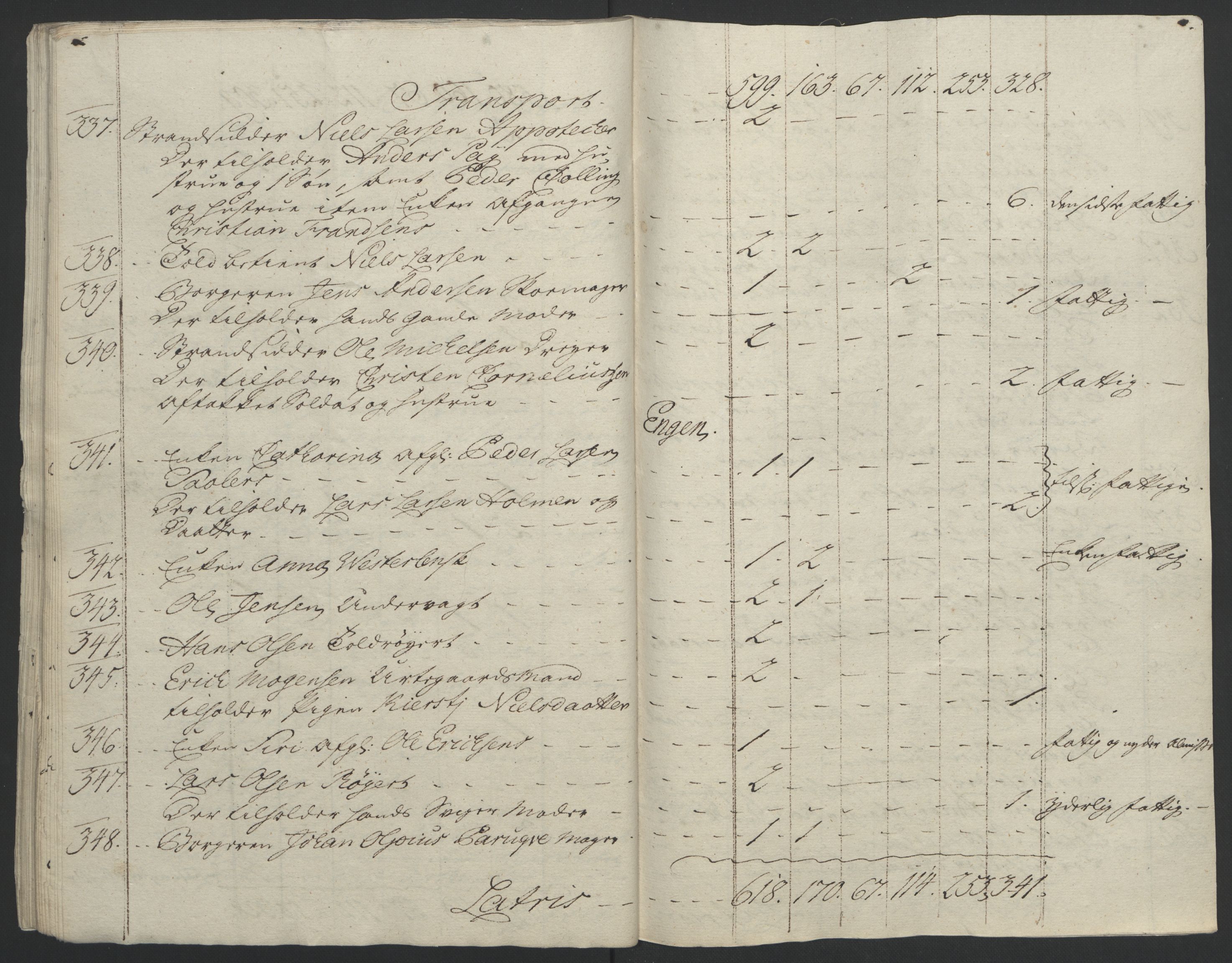 Rentekammeret inntil 1814, Reviderte regnskaper, Byregnskaper, AV/RA-EA-4066/R/Rf/L0119/0001: [F2] Kontribusjonsregnskap / Ekstraskatt, 1762-1767, p. 41