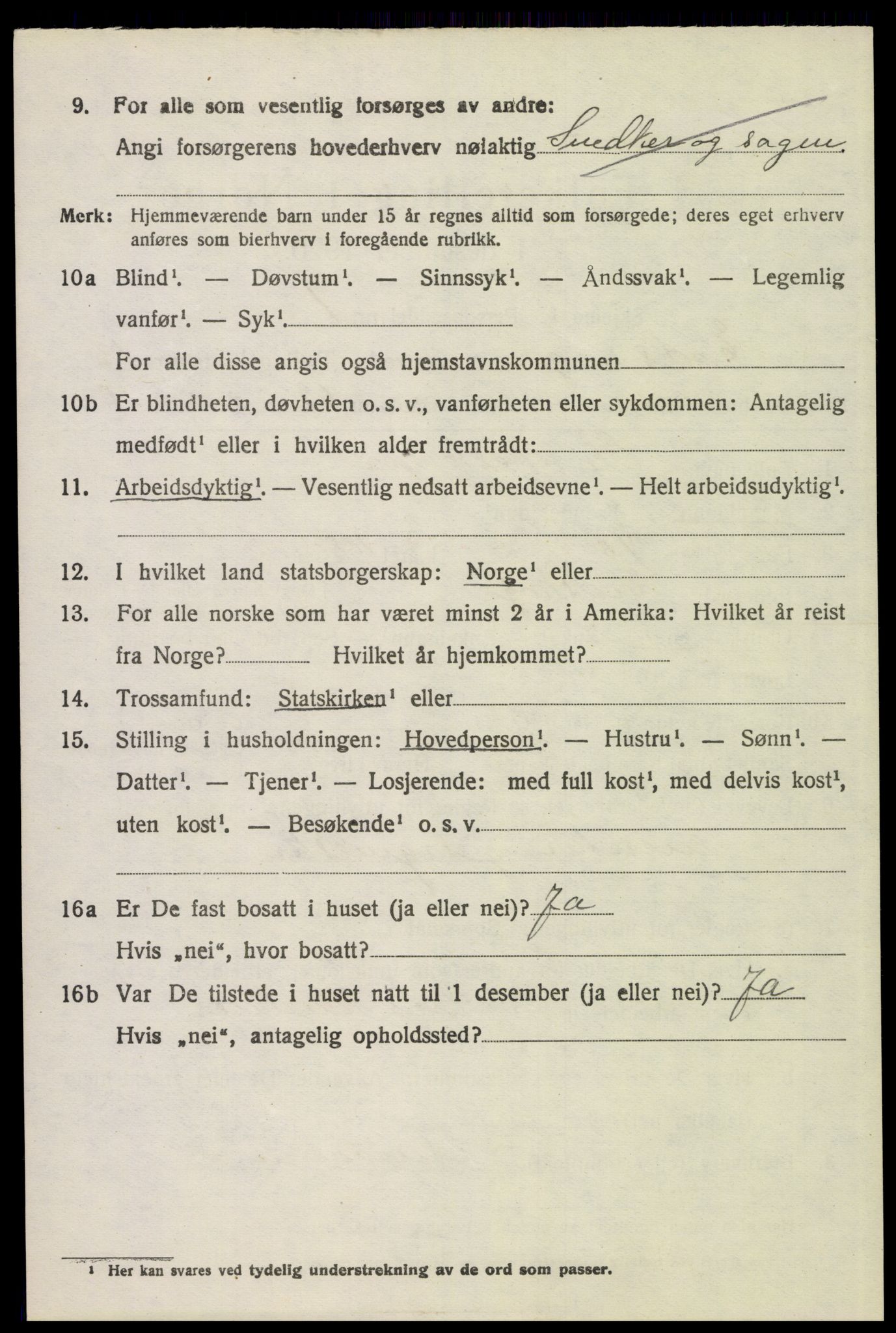 SAH, 1920 census for Eidskog, 1920, p. 13298