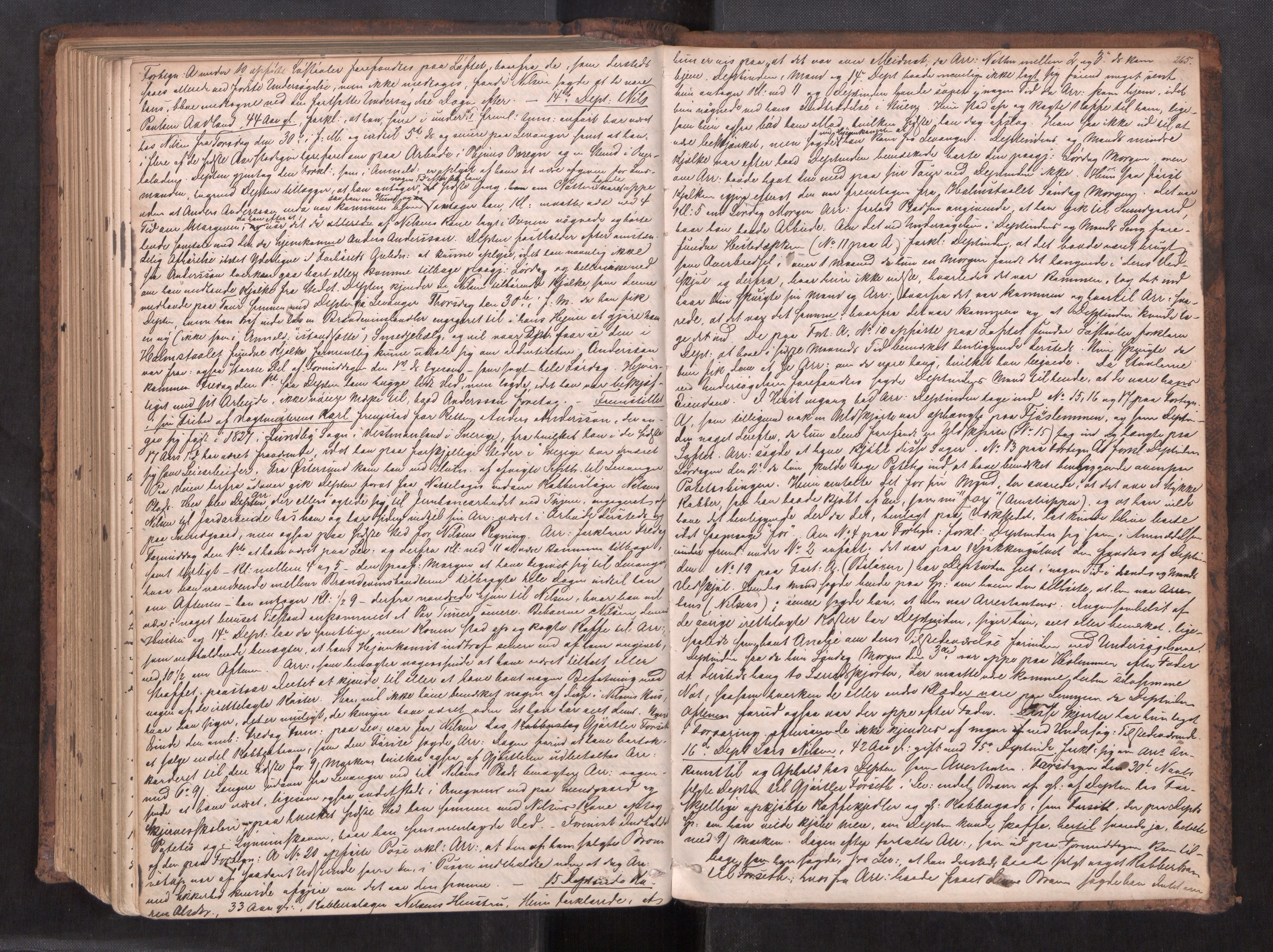 Stjør- og Verdal sorenskriveri, AV/SAT-A-4167/1/1/1B/L0019: Ekstrarettsprotokoll, 1864-1877, p. 264b-265a