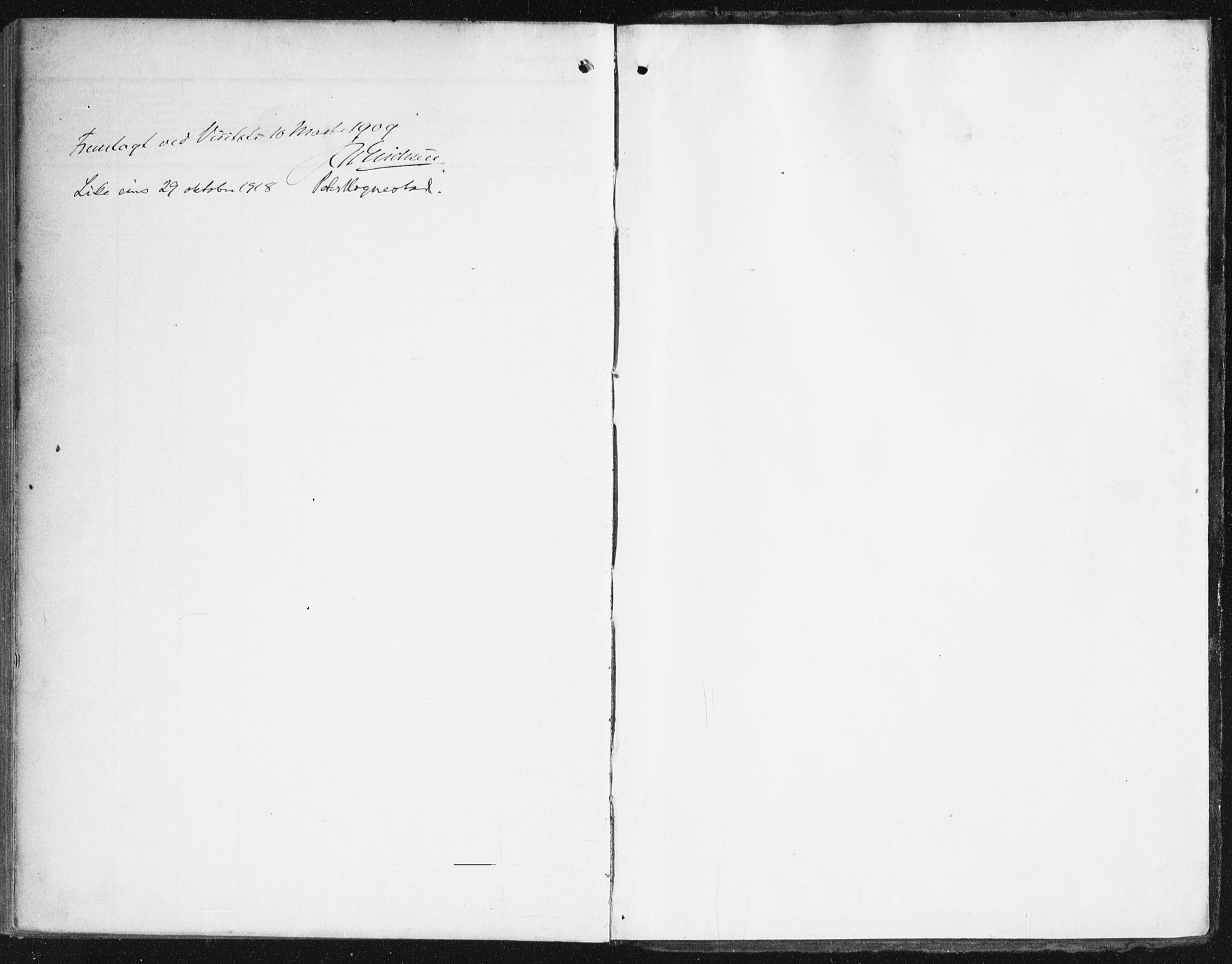 Domkirken sokneprestembete, SAB/A-74801/H/Haa/L0038: Parish register (official) no. D 5, 1906-1921
