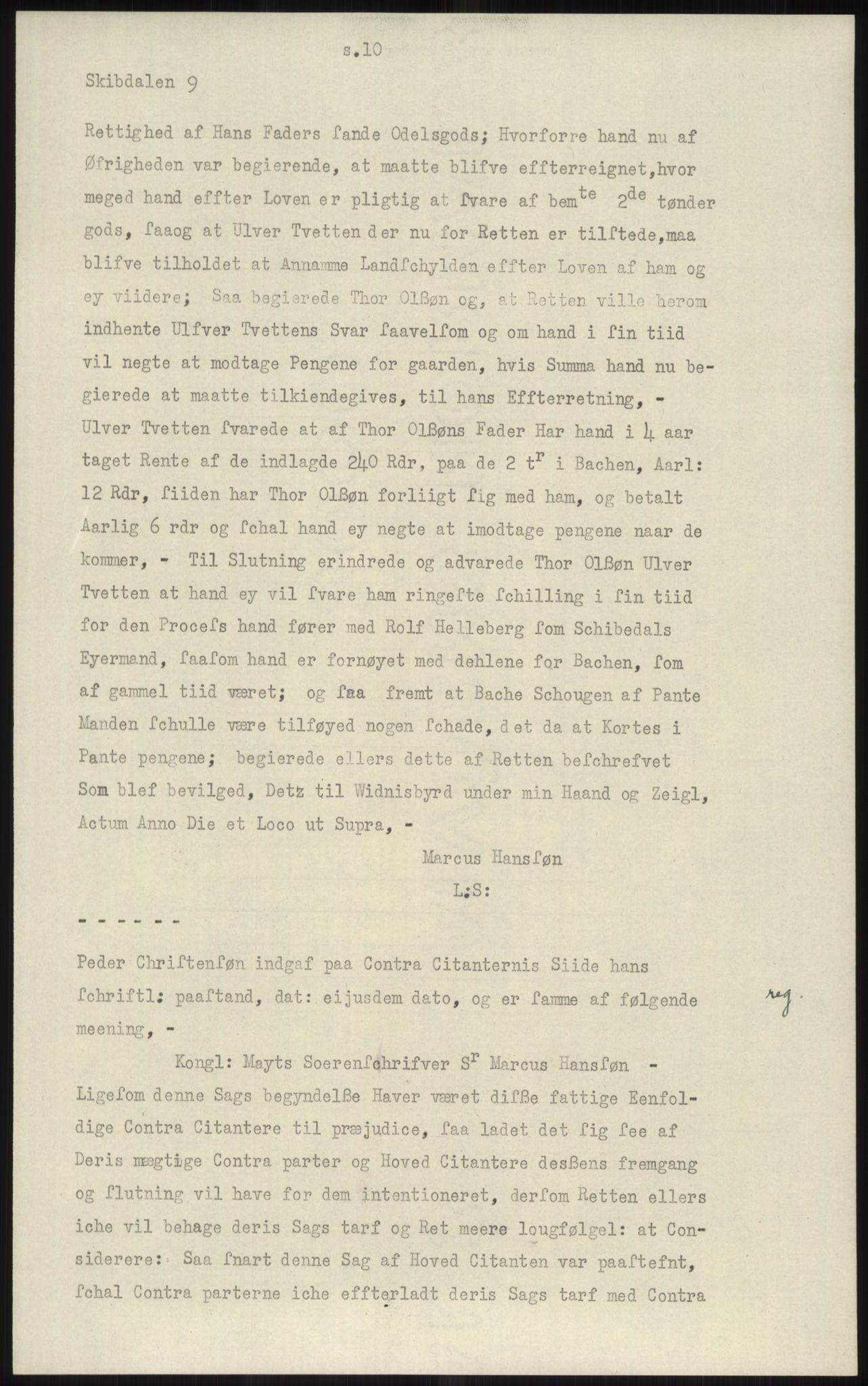 Samlinger til kildeutgivelse, Diplomavskriftsamlingen, AV/RA-EA-4053/H/Ha, p. 2934