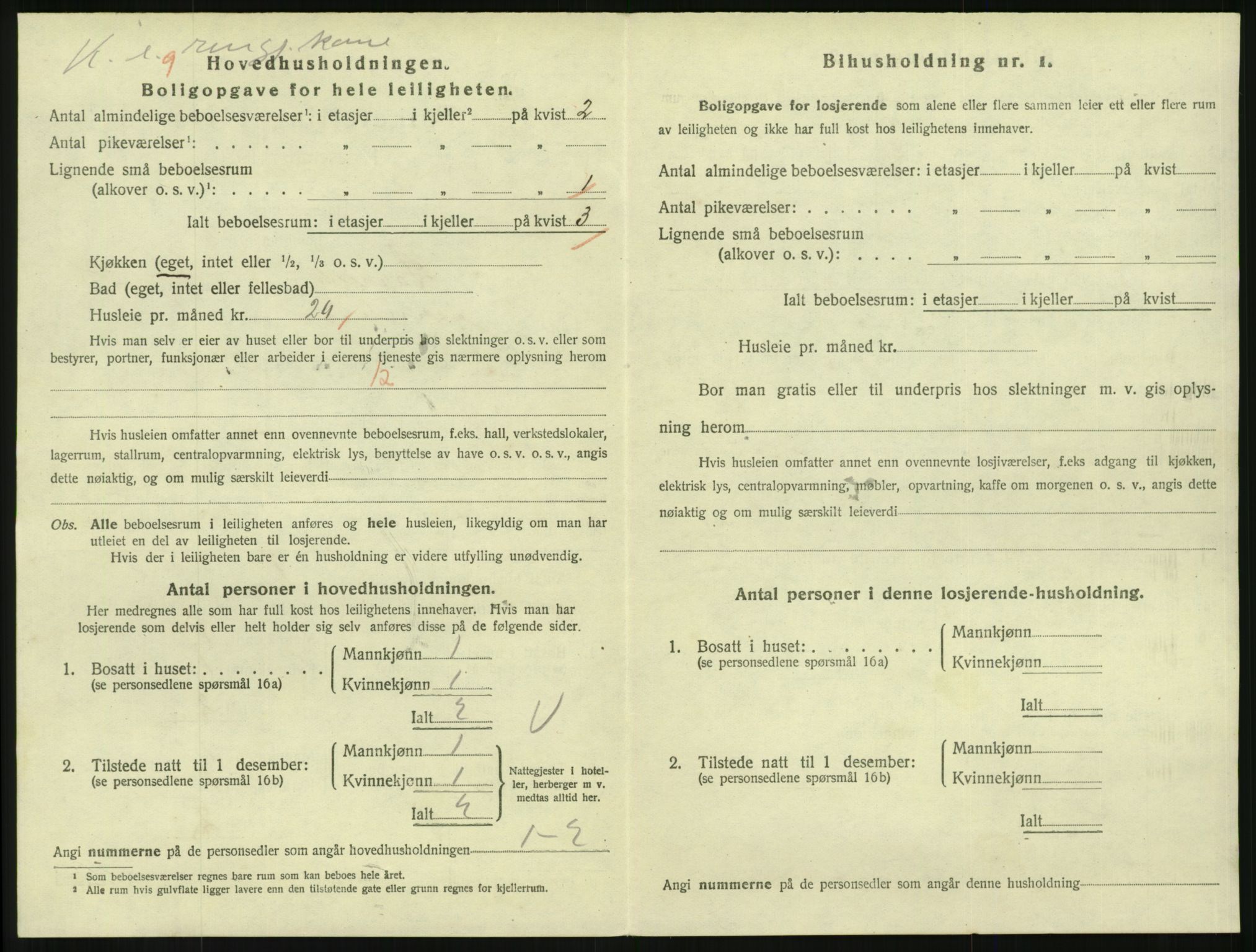 SAKO, 1920 census for Larvik, 1920, p. 7087