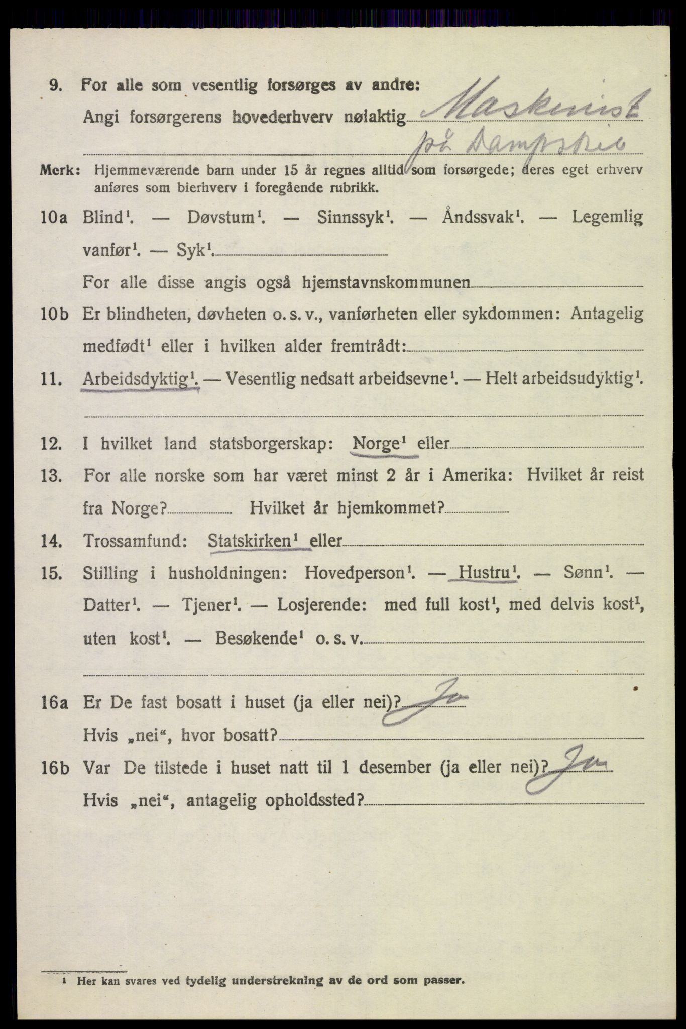 SAH, 1920 census for Eidskog, 1920, p. 14986