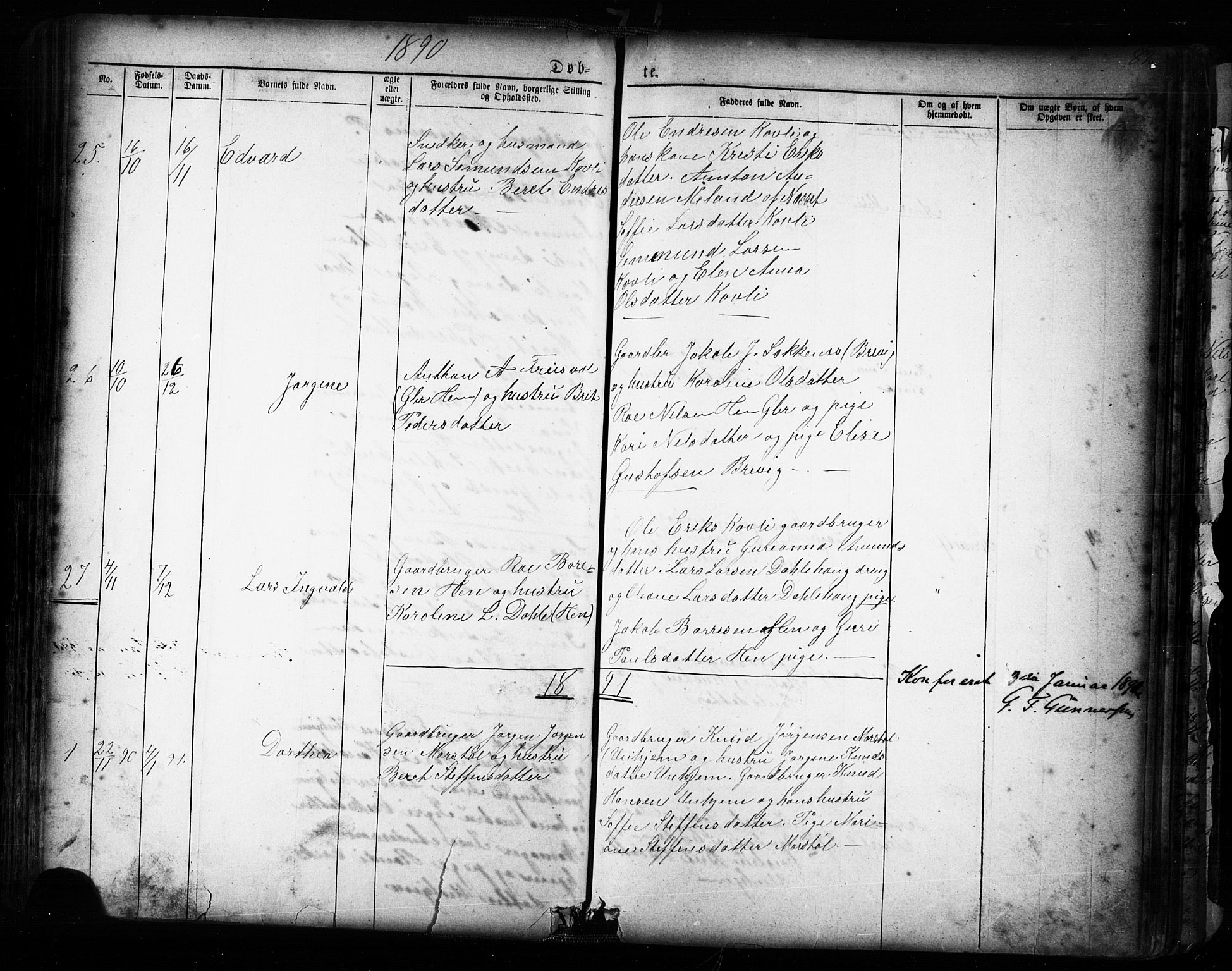 Ministerialprotokoller, klokkerbøker og fødselsregistre - Møre og Romsdal, AV/SAT-A-1454/545/L0588: Parish register (copy) no. 545C02, 1867-1902, p. 82