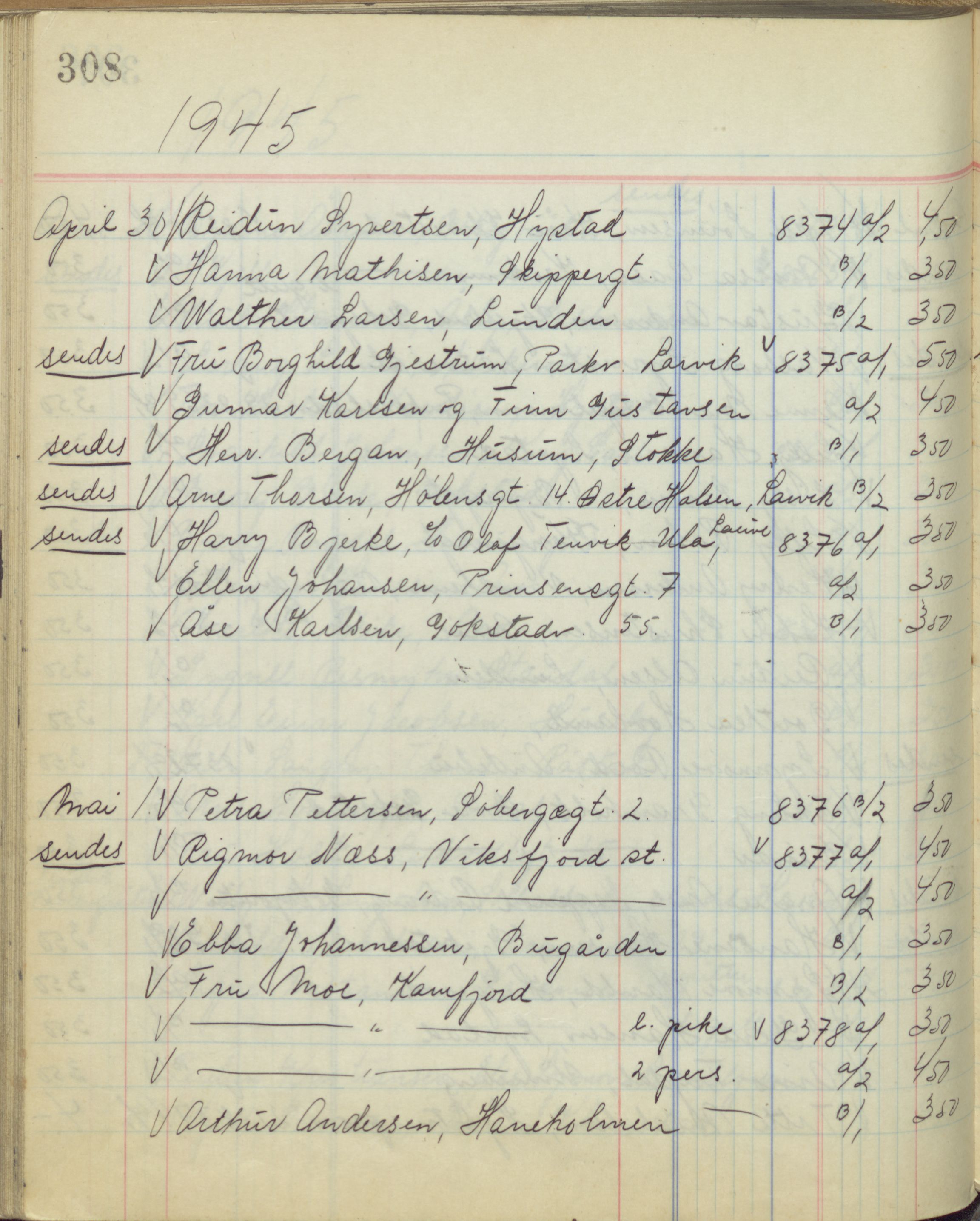 Pa 1494 - Jørgensen, Antonius. Fotograf, VEMU/A-2760/F/Fb, 1927-1984, p. 4477