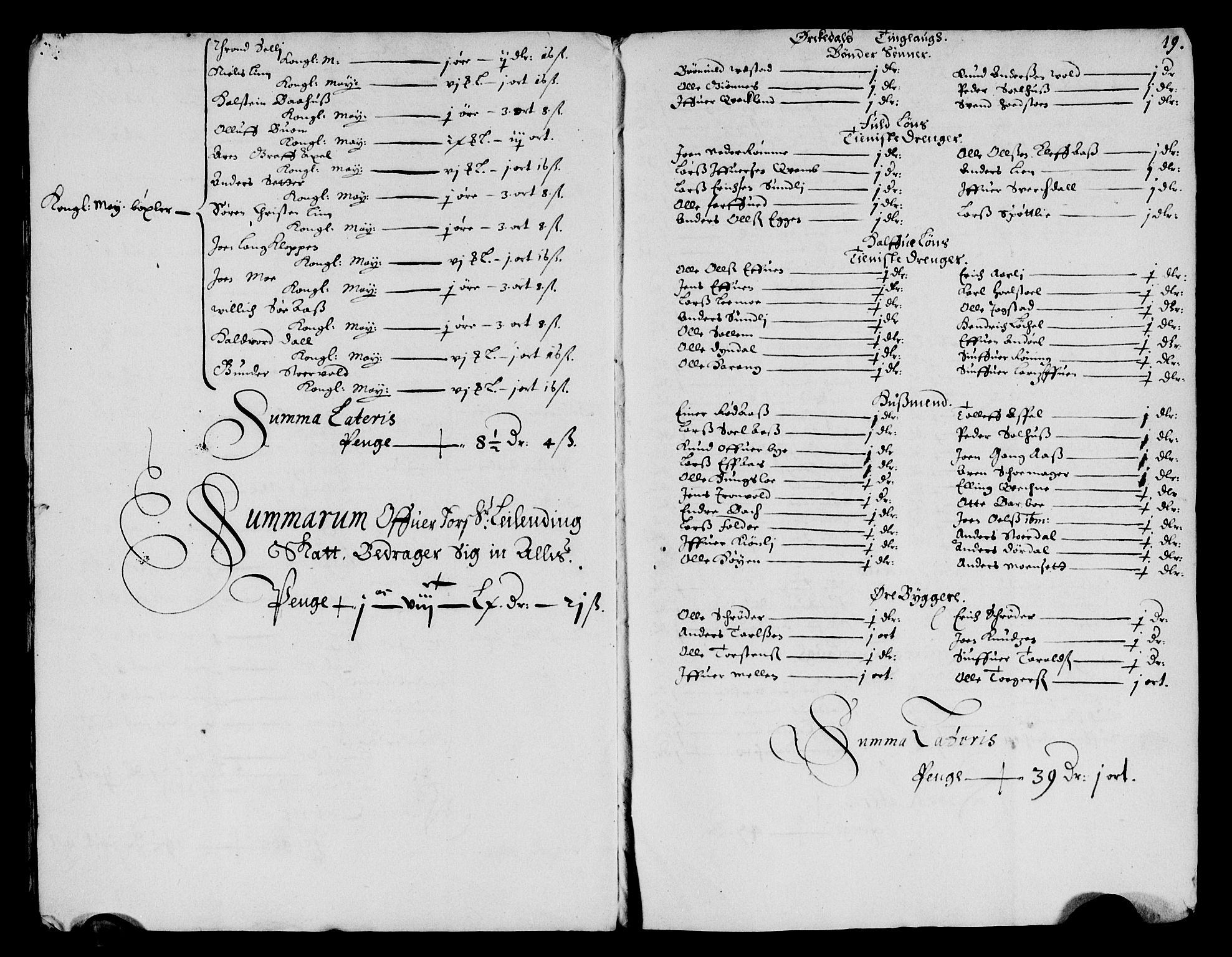 Rentekammeret inntil 1814, Reviderte regnskaper, Lensregnskaper, RA/EA-5023/R/Rb/Rbw/L0127: Trondheim len, 1656-1657