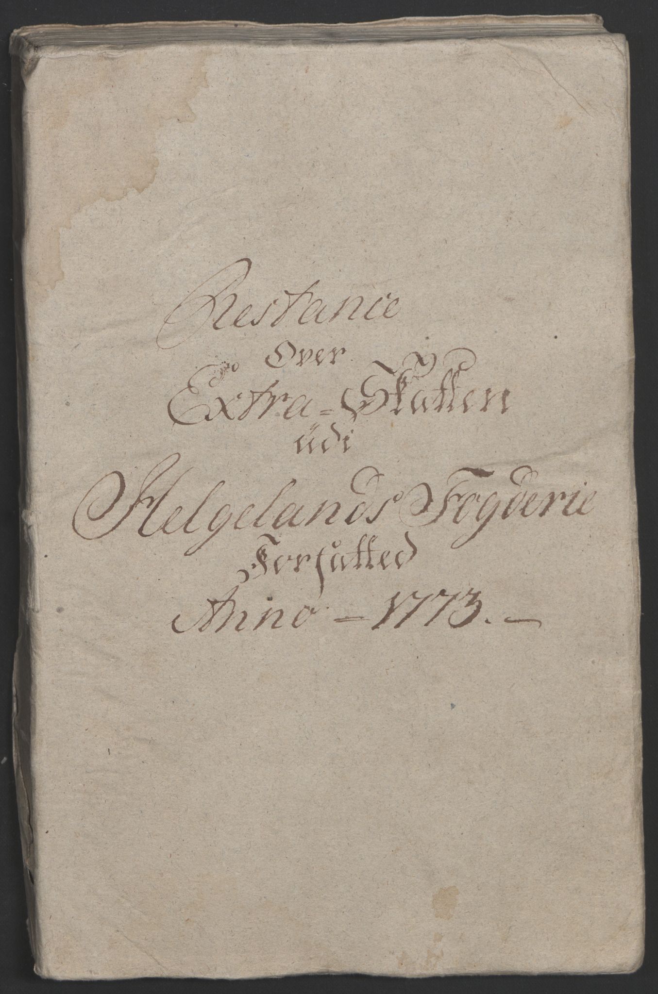 Rentekammeret inntil 1814, Reviderte regnskaper, Fogderegnskap, RA/EA-4092/R65/L4573: Ekstraskatten Helgeland, 1762-1772, p. 442