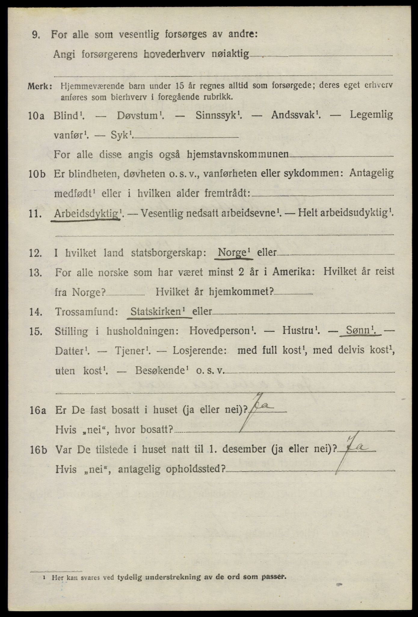 SAO, 1920 census for Onsøy, 1920, p. 4272