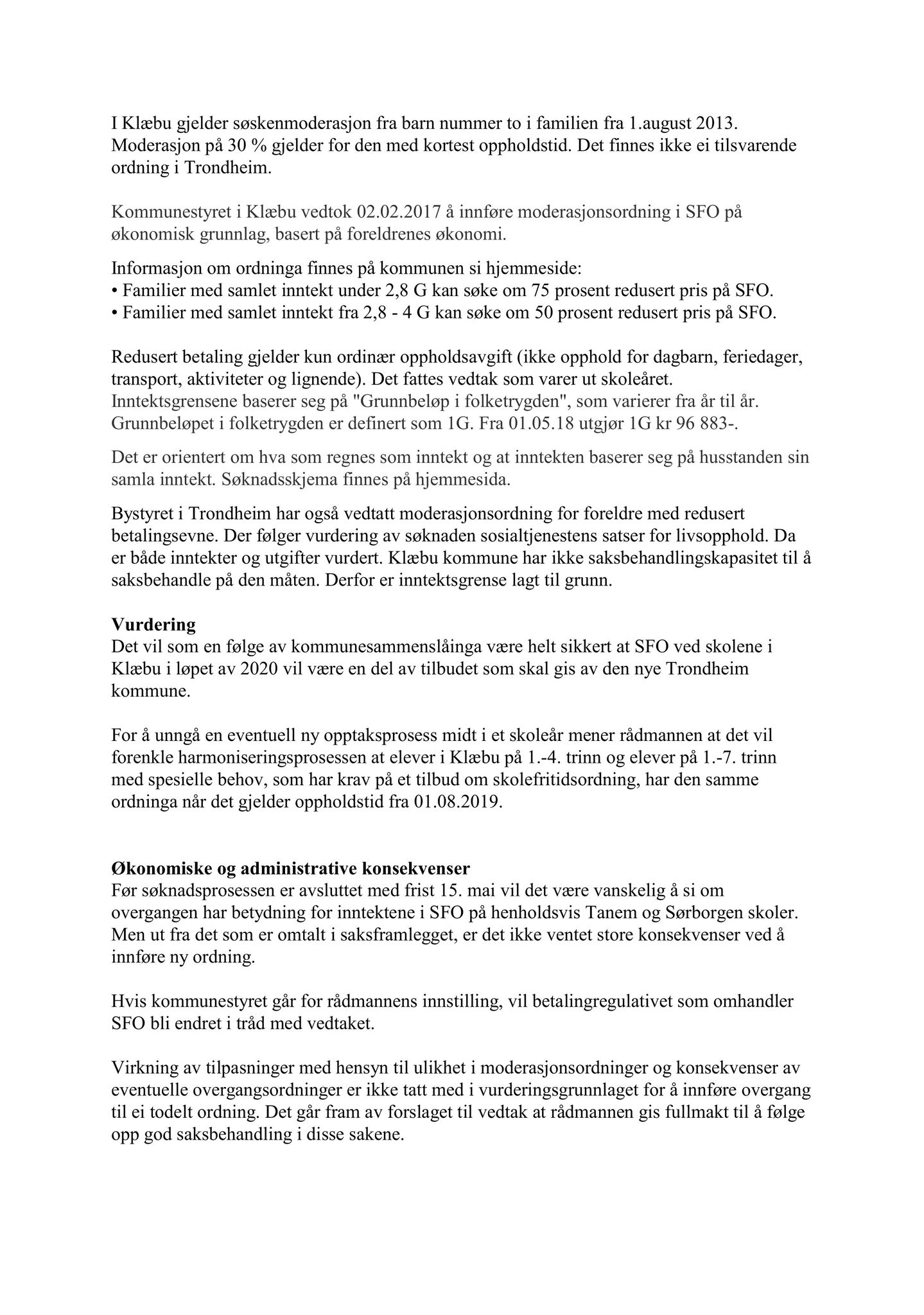 Klæbu Kommune, TRKO/KK/04-UO/L010: Utvalg for oppvekst - Møtedokumenter, 2019, p. 28