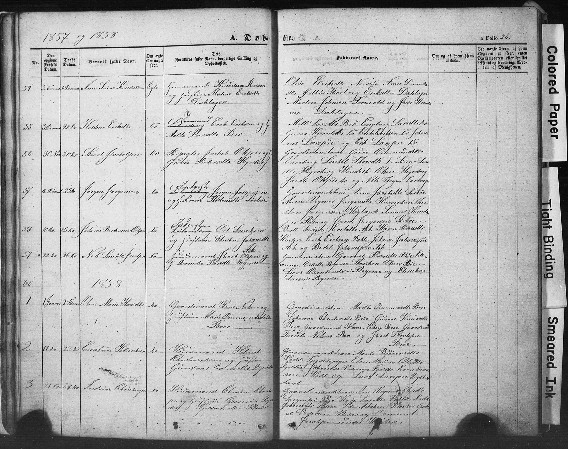 Rennesøy sokneprestkontor, SAST/A -101827/H/Ha/Hab/L0002: Parish register (copy) no. B 2, 1852-1880, p. 26