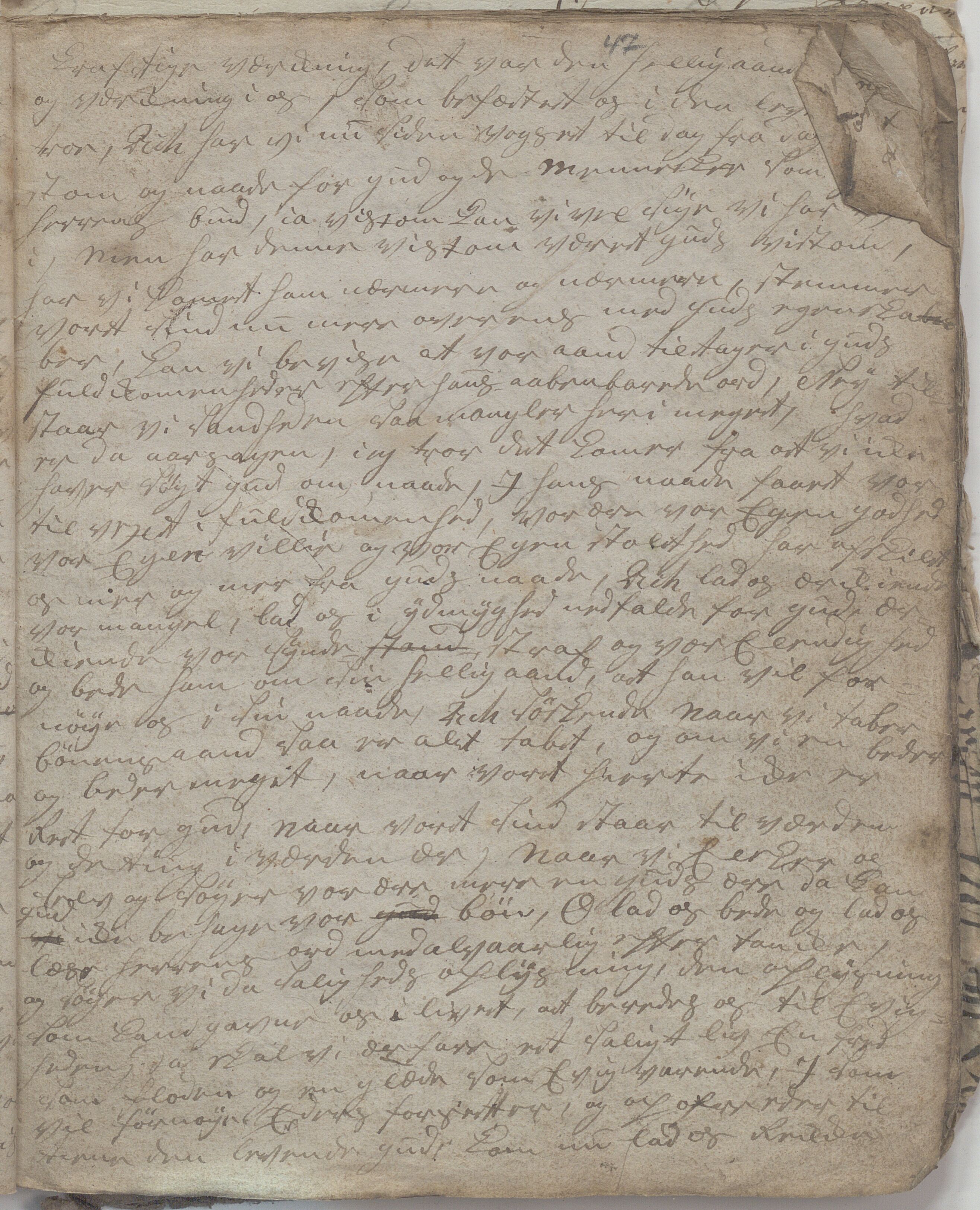 Heggtveitsamlingen, TMF/A-1007/H/L0047/0006: Kopibøker, brev etc.  / "Kopibok IV"/"MF IV", 1815-1819, p. 47