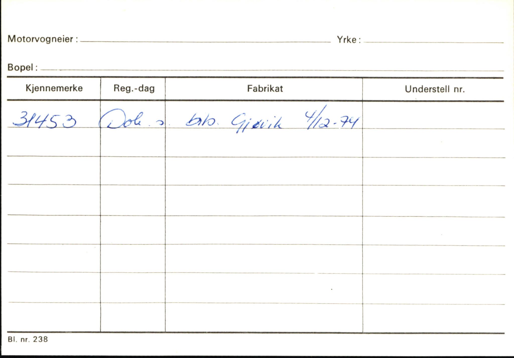 Statens vegvesen, Sogn og Fjordane vegkontor, SAB/A-5301/4/F/L0145: Registerkort Vågsøy S-Å. Årdal I-P, 1945-1975, p. 1821