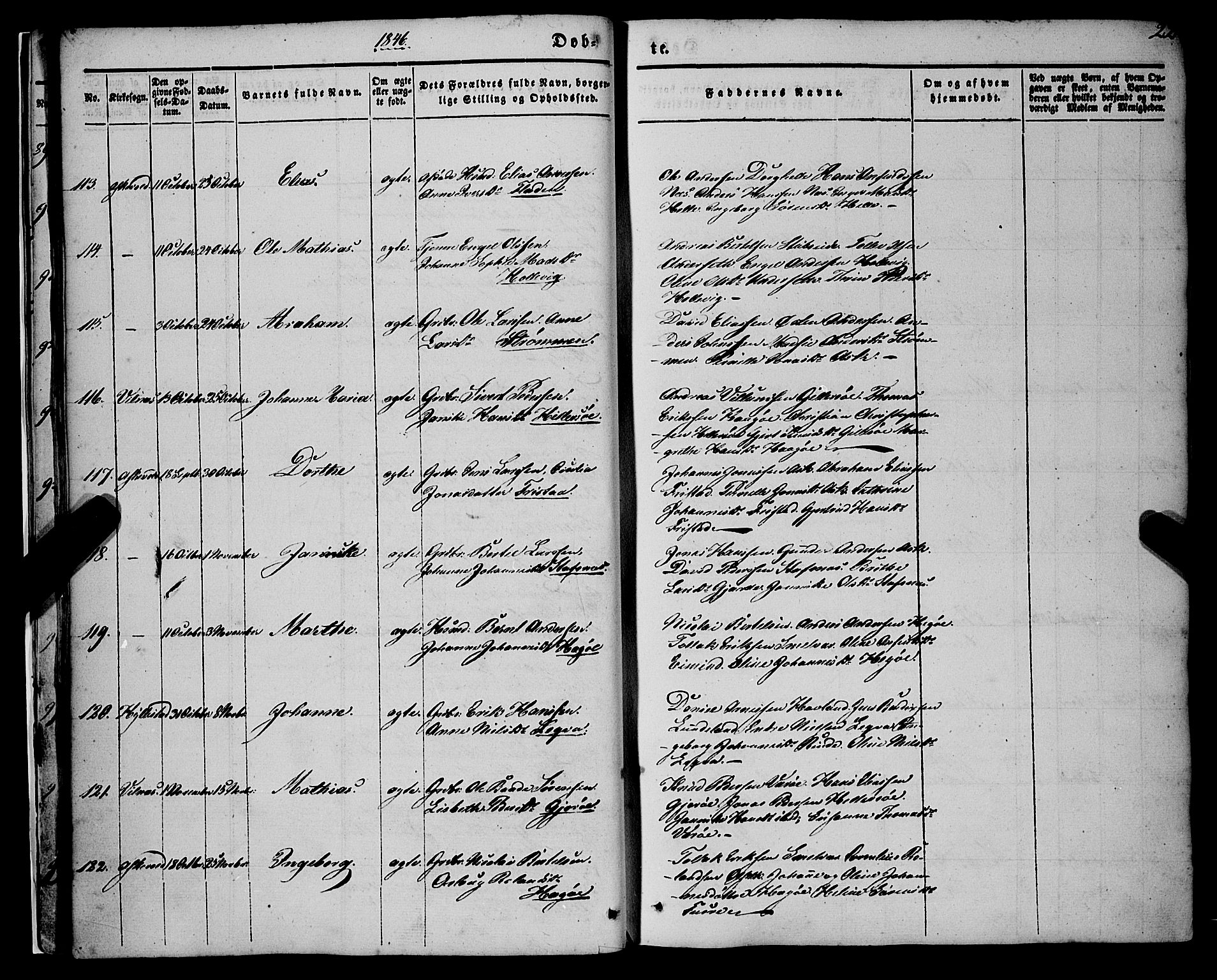 Askvoll sokneprestembete, SAB/A-79501/H/Haa/Haaa/L0011/0001: Parish register (official) no. A 11 I, 1845-1864, p. 22