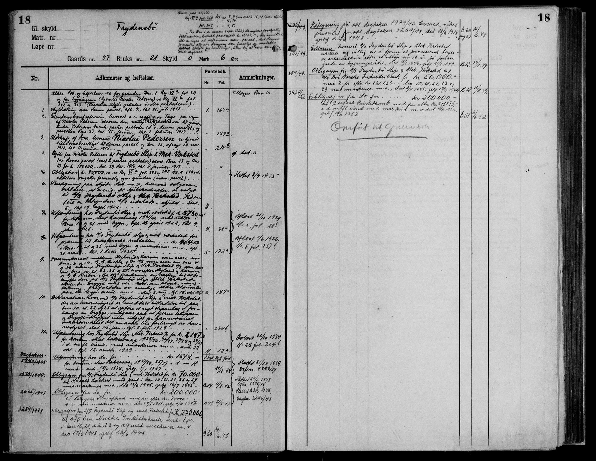 Midhordland sorenskriveri, AV/SAB-A-3001/1/G/Ga/Gab/L0115: Mortgage register no. II.A.b.115, p. 18