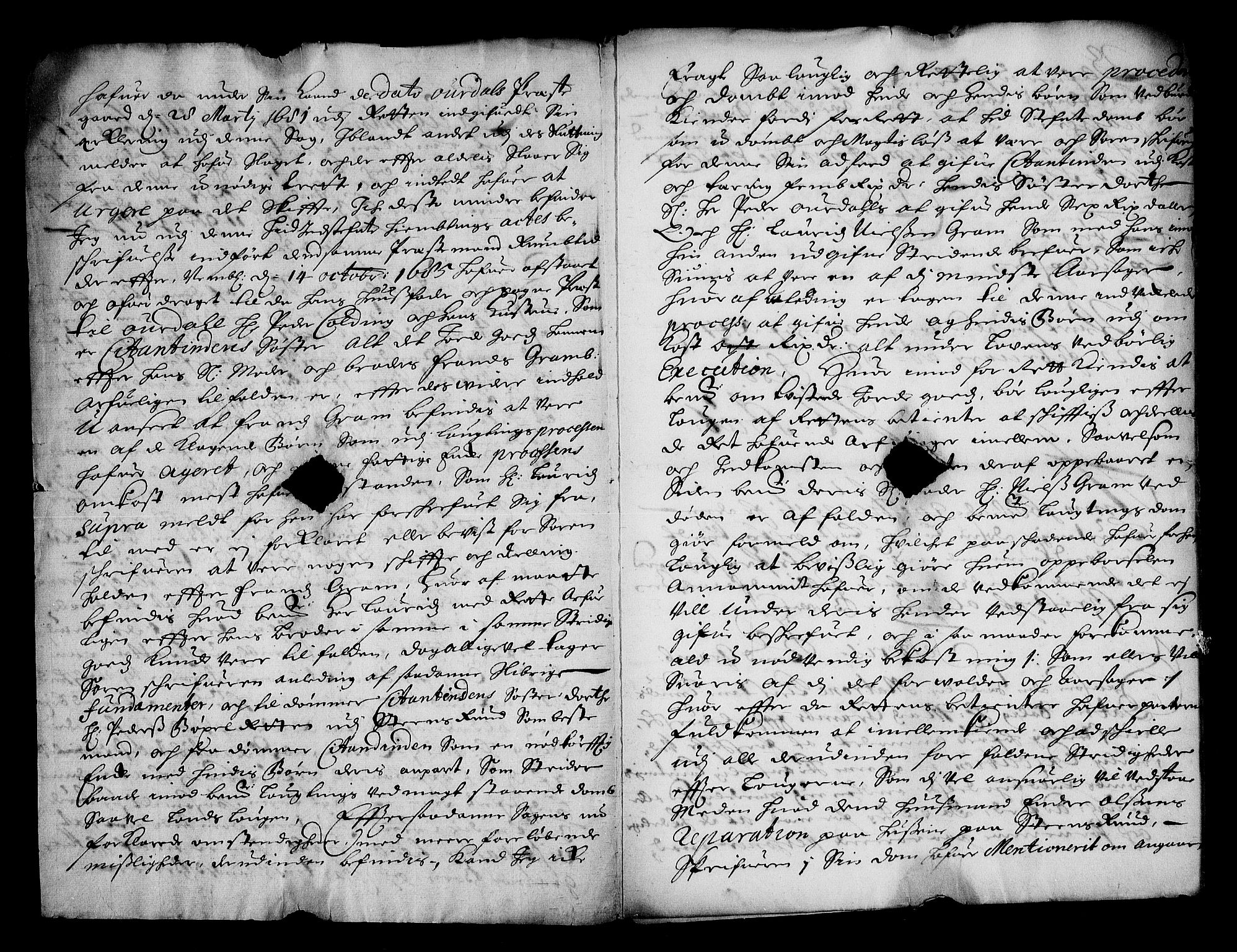 Stattholderembetet 1572-1771, AV/RA-EA-2870/Af/L0002: Avskrifter av vedlegg til originale supplikker, nummerert i samsvar med supplikkbøkene, 1687-1689, p. 279