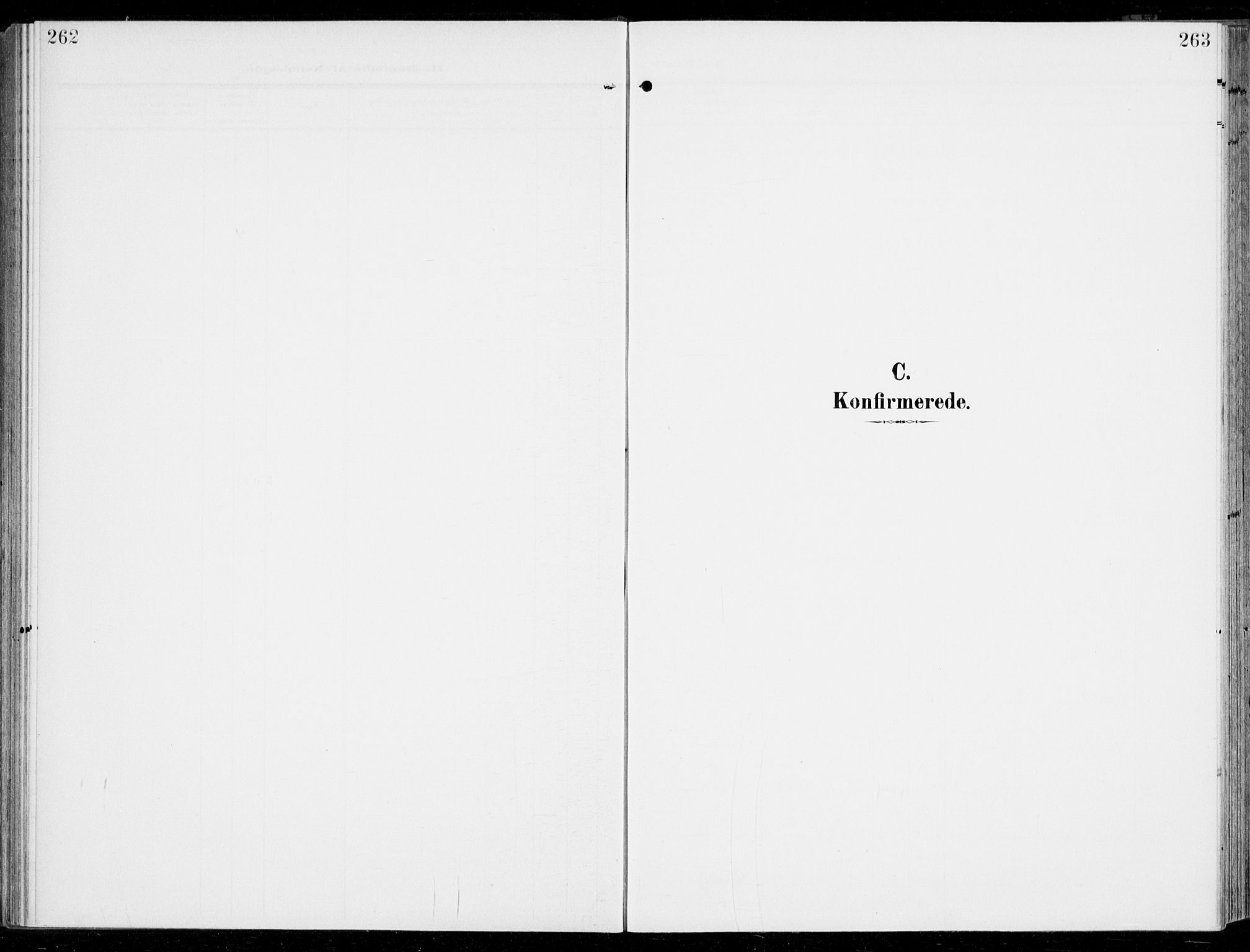 Sem kirkebøker, AV/SAKO-A-5/F/Fb/L0006: Parish register (official) no. II 6, 1905-1918, p. 262-263