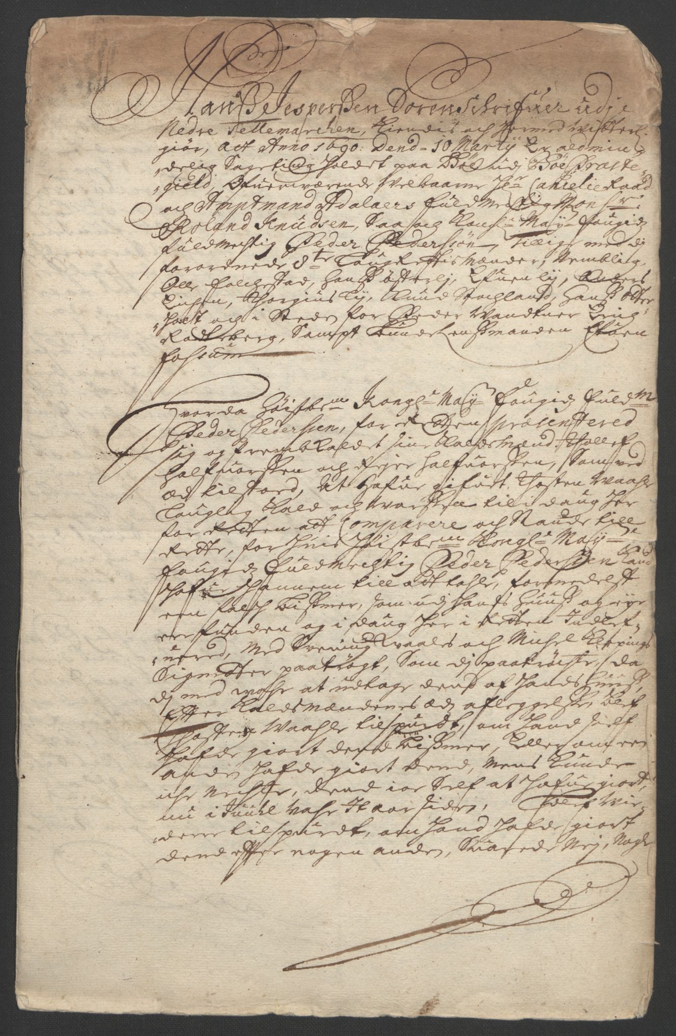 Rentekammeret inntil 1814, Reviderte regnskaper, Fogderegnskap, AV/RA-EA-4092/R35/L2090: Fogderegnskap Øvre og Nedre Telemark, 1692, p. 41