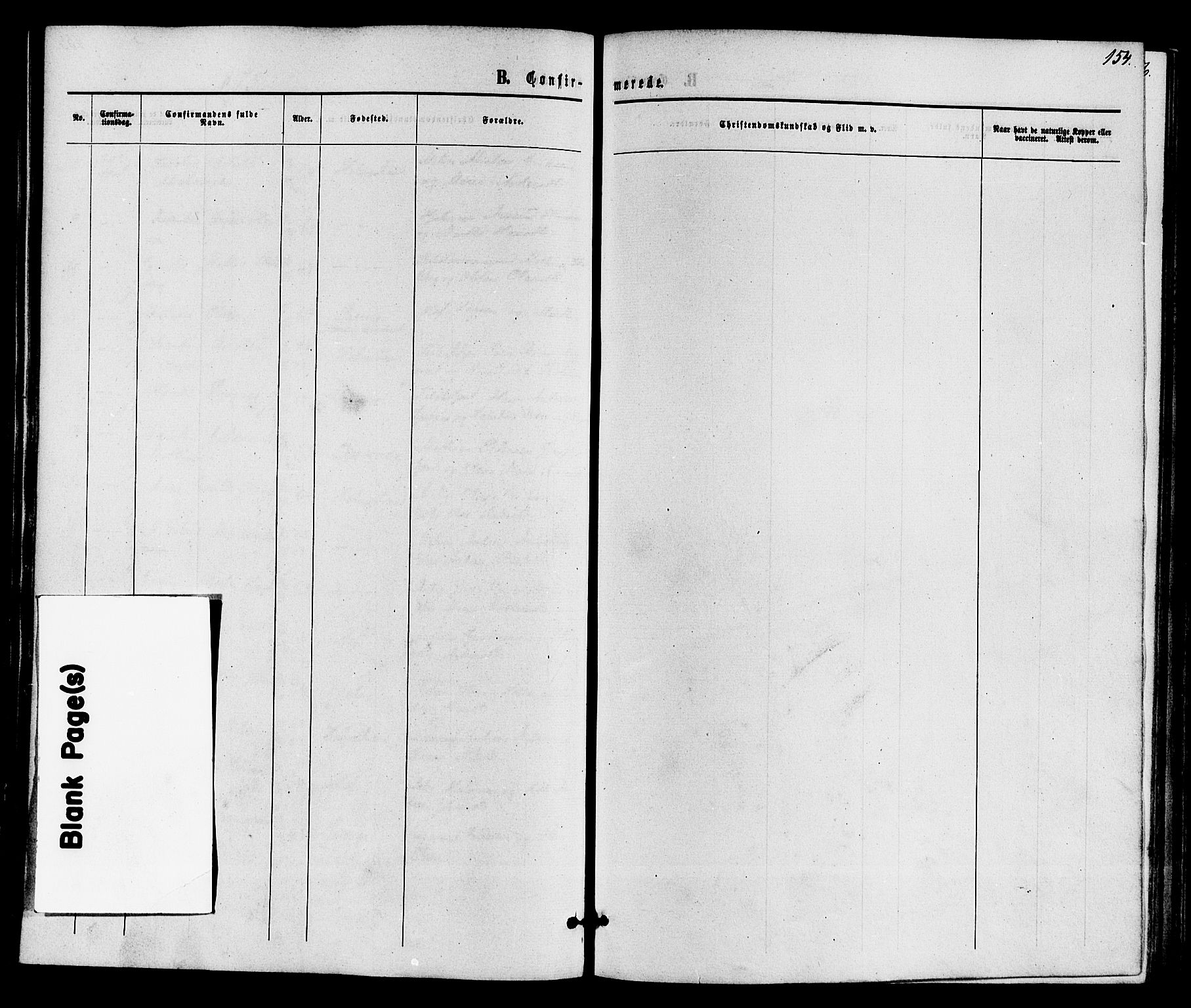 Holmestrand kirkebøker, SAKO/A-346/F/Fa/L0003: Parish register (official) no. 3, 1867-1879, p. 154
