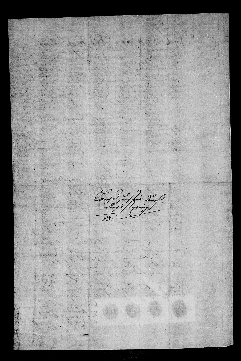 Rentekammeret inntil 1814, Reviderte regnskaper, Stiftamtstueregnskaper, Bergen stiftamt, AV/RA-EA-6043/R/Rc/L0069: Bergen stiftamt, 1683