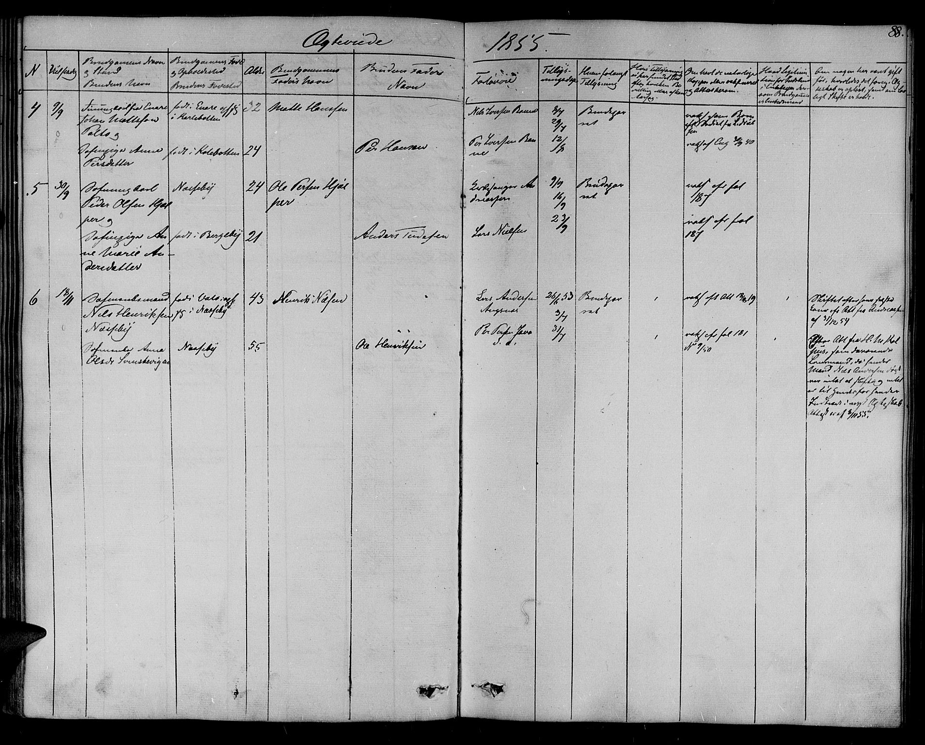 Nesseby sokneprestkontor, SATØ/S-1330/H/Ha/L0001kirke: Parish register (official) no. 1, 1838-1855, p. 88