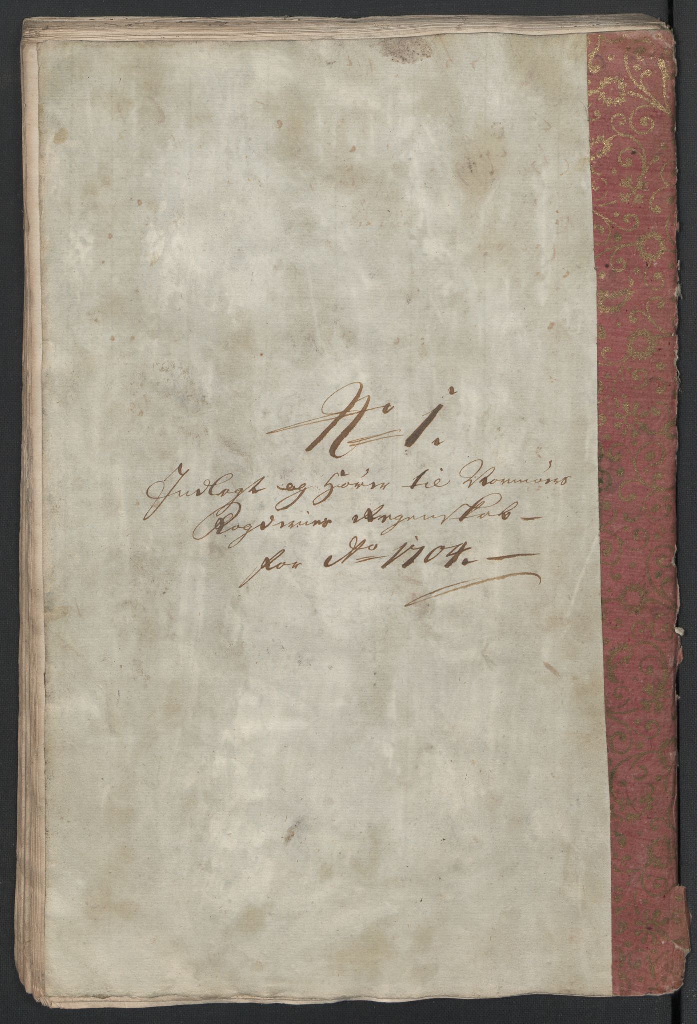 Rentekammeret inntil 1814, Reviderte regnskaper, Fogderegnskap, RA/EA-4092/R56/L3740: Fogderegnskap Nordmøre, 1703-1704, p. 259