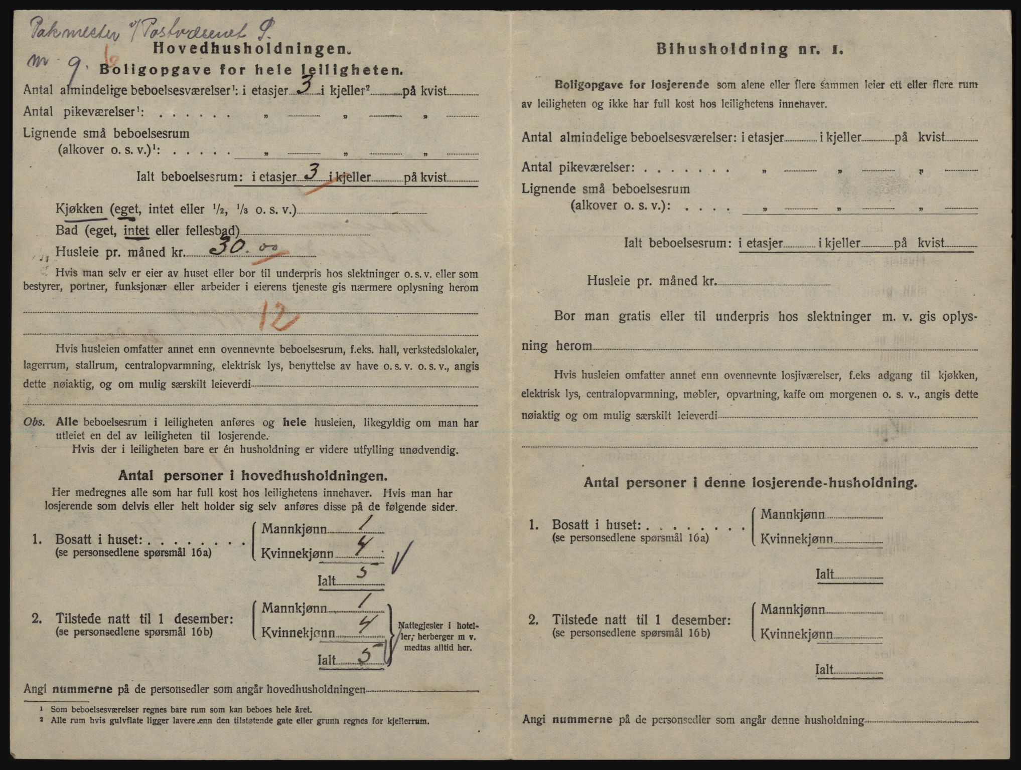 SATØ, 1920 census for Tromsø, 1920, p. 4110