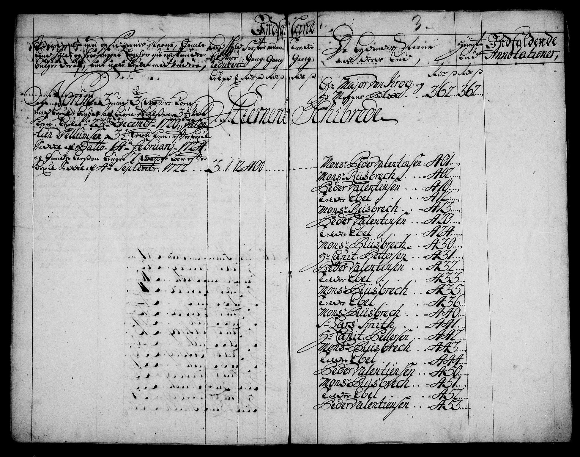 Rentekammeret inntil 1814, Realistisk ordnet avdeling, AV/RA-EA-4070/On/L0003: [Jj 4]: Kommisjonsforretning over Vilhelm Hanssøns forpaktning av Halsnøy klosters gods, 1721-1729, p. 319