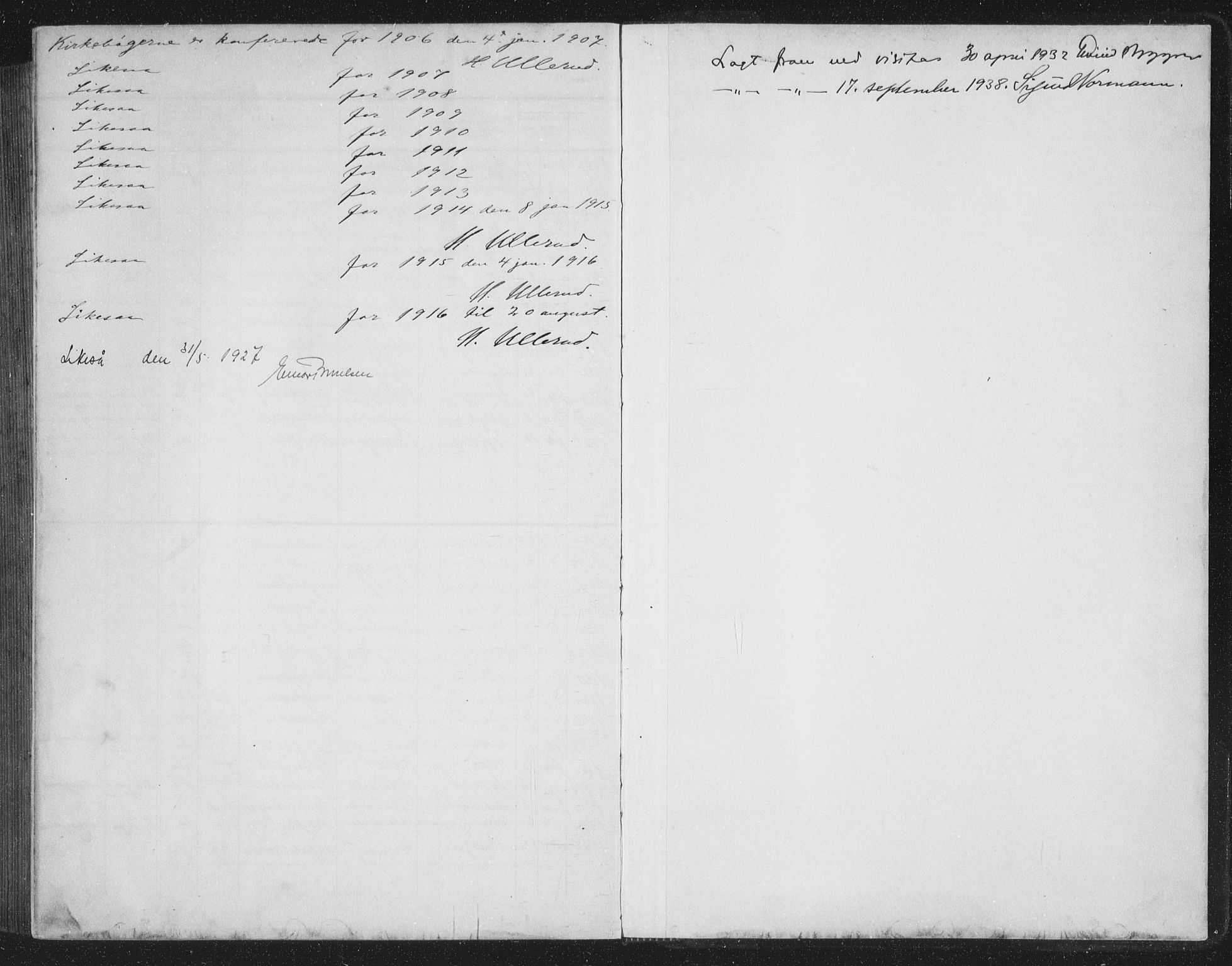 Ministerialprotokoller, klokkerbøker og fødselsregistre - Nordland, SAT/A-1459/816/L0254: Parish register (copy) no. 816C04, 1905-1934