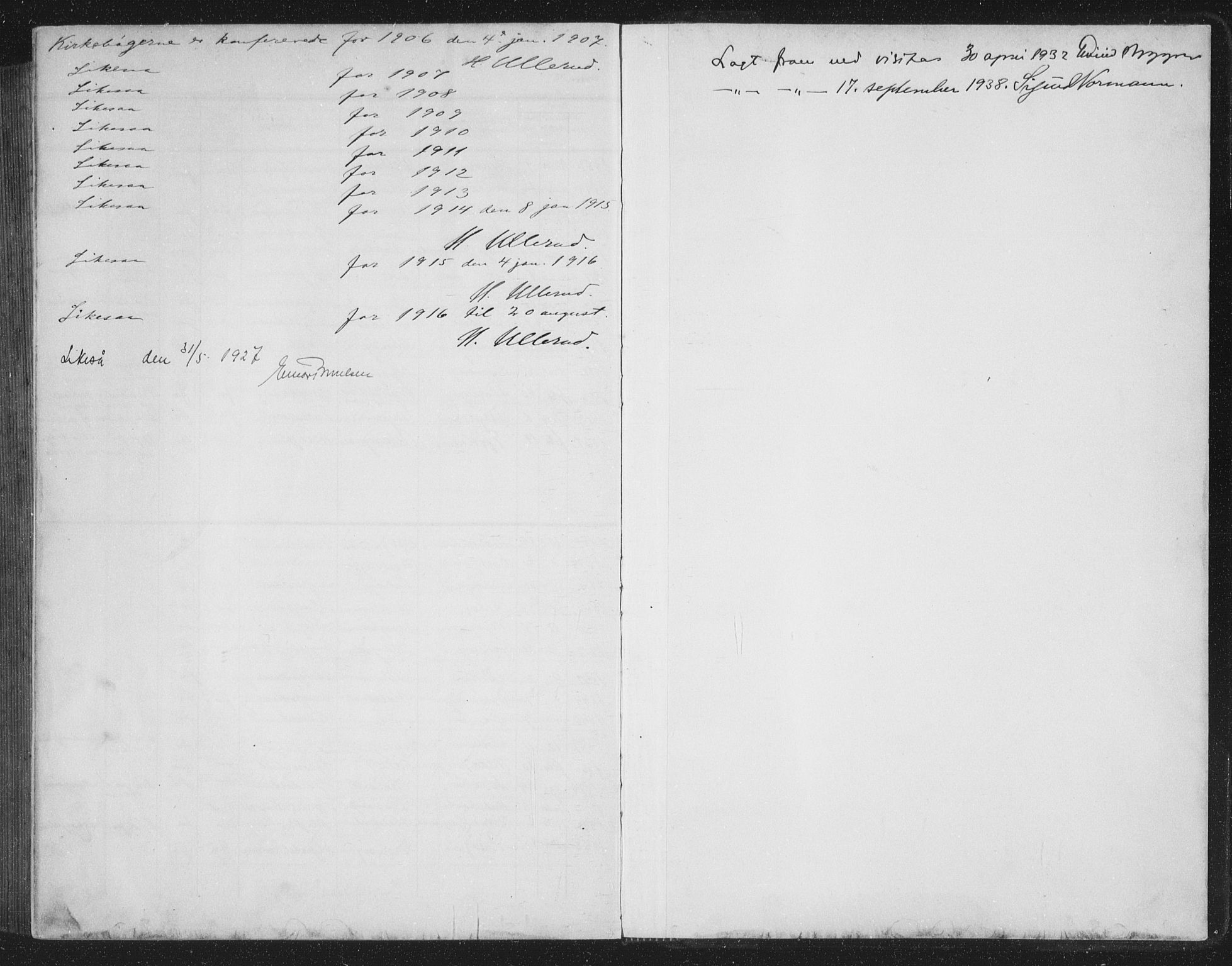 Ministerialprotokoller, klokkerbøker og fødselsregistre - Nordland, AV/SAT-A-1459/816/L0254: Parish register (copy) no. 816C04, 1905-1934