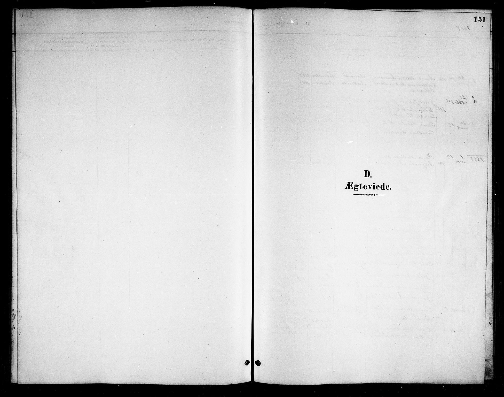 Ministerialprotokoller, klokkerbøker og fødselsregistre - Nordland, AV/SAT-A-1459/898/L1427: Parish register (copy) no. 898C02, 1887-1917, p. 151