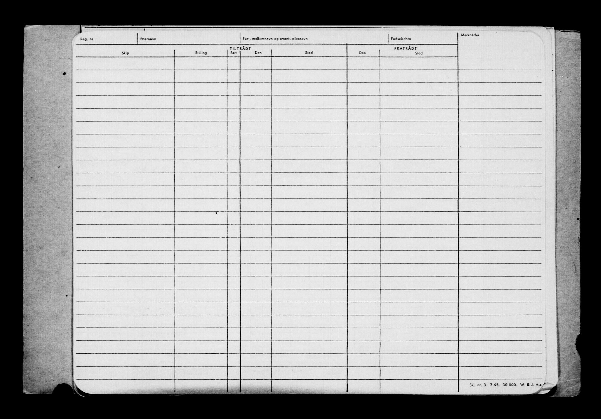 Direktoratet for sjømenn, AV/RA-S-3545/G/Gb/L0234: Hovedkort, 1924, p. 32