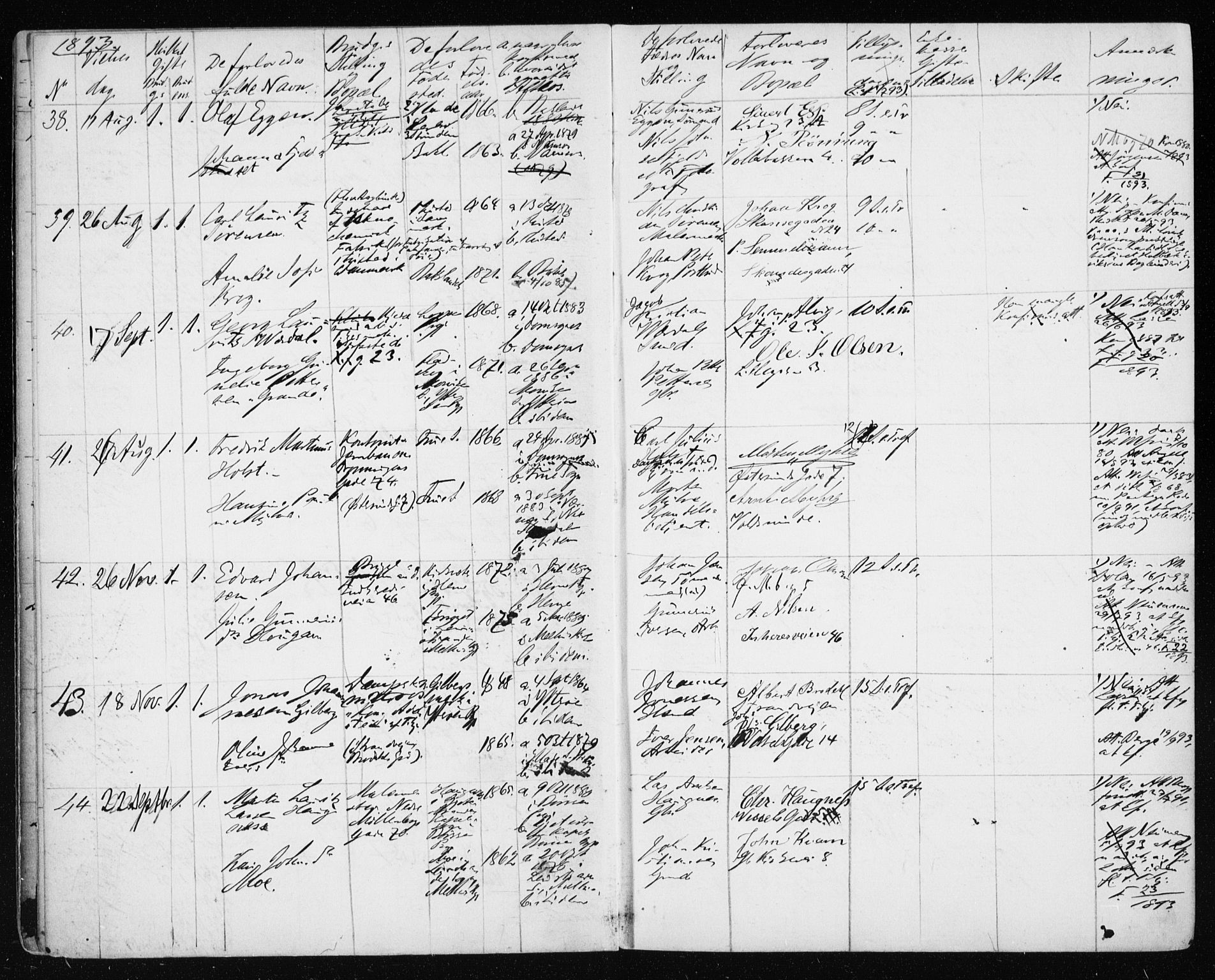 Ministerialprotokoller, klokkerbøker og fødselsregistre - Sør-Trøndelag, AV/SAT-A-1456/604/L0191: Parish register (official) no. 604A12, 1892-1900