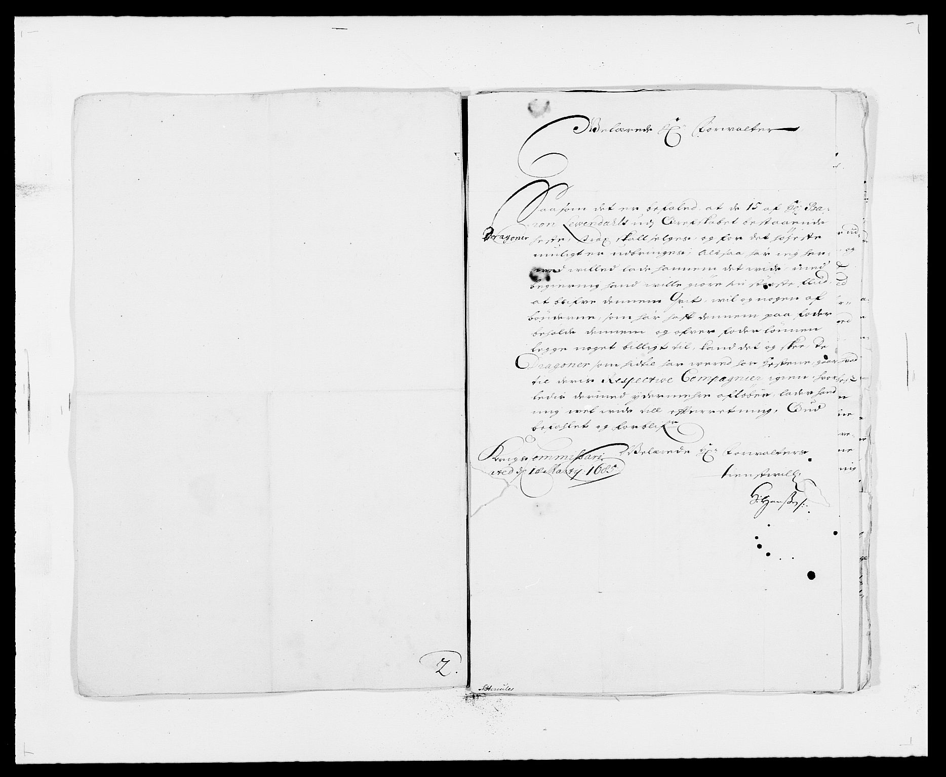 Rentekammeret inntil 1814, Reviderte regnskaper, Fogderegnskap, AV/RA-EA-4092/R32/L1856: Fogderegnskap Jarlsberg grevskap, 1685, p. 361