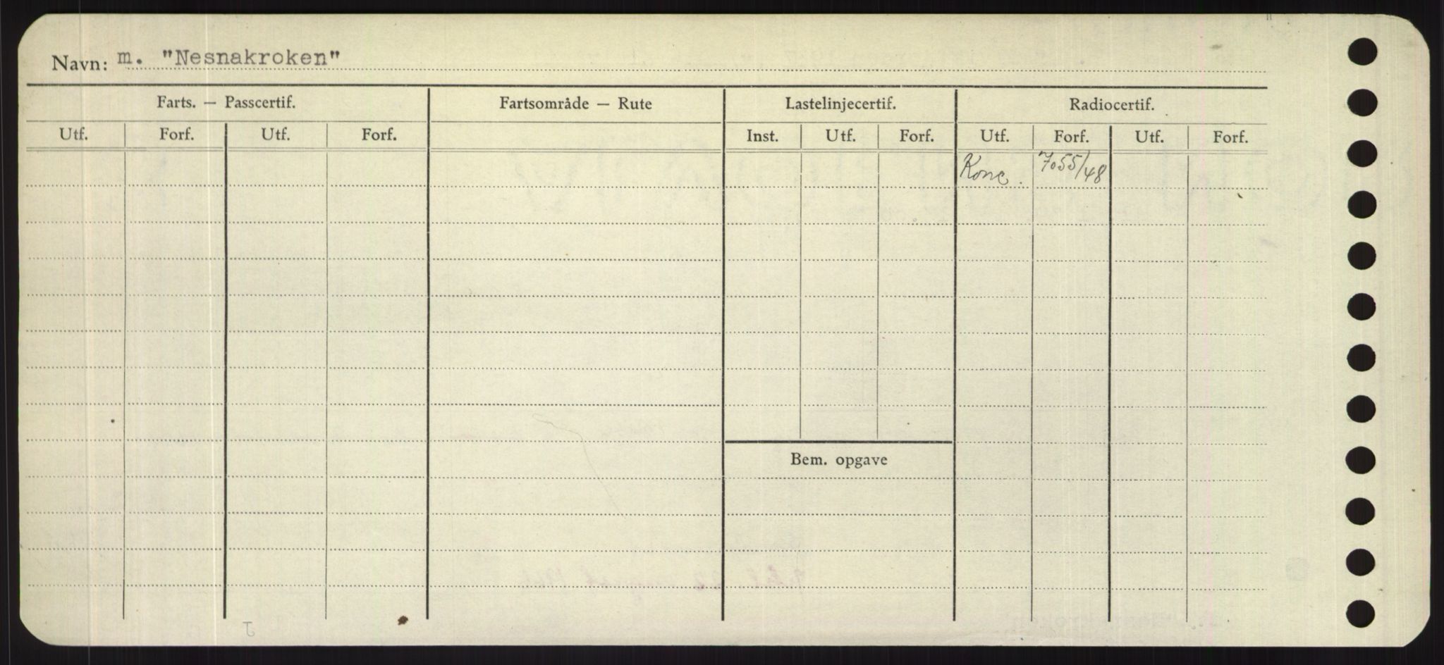 Sjøfartsdirektoratet med forløpere, Skipsmålingen, AV/RA-S-1627/H/Hd/L0026: Fartøy, N-Norhol, p. 148