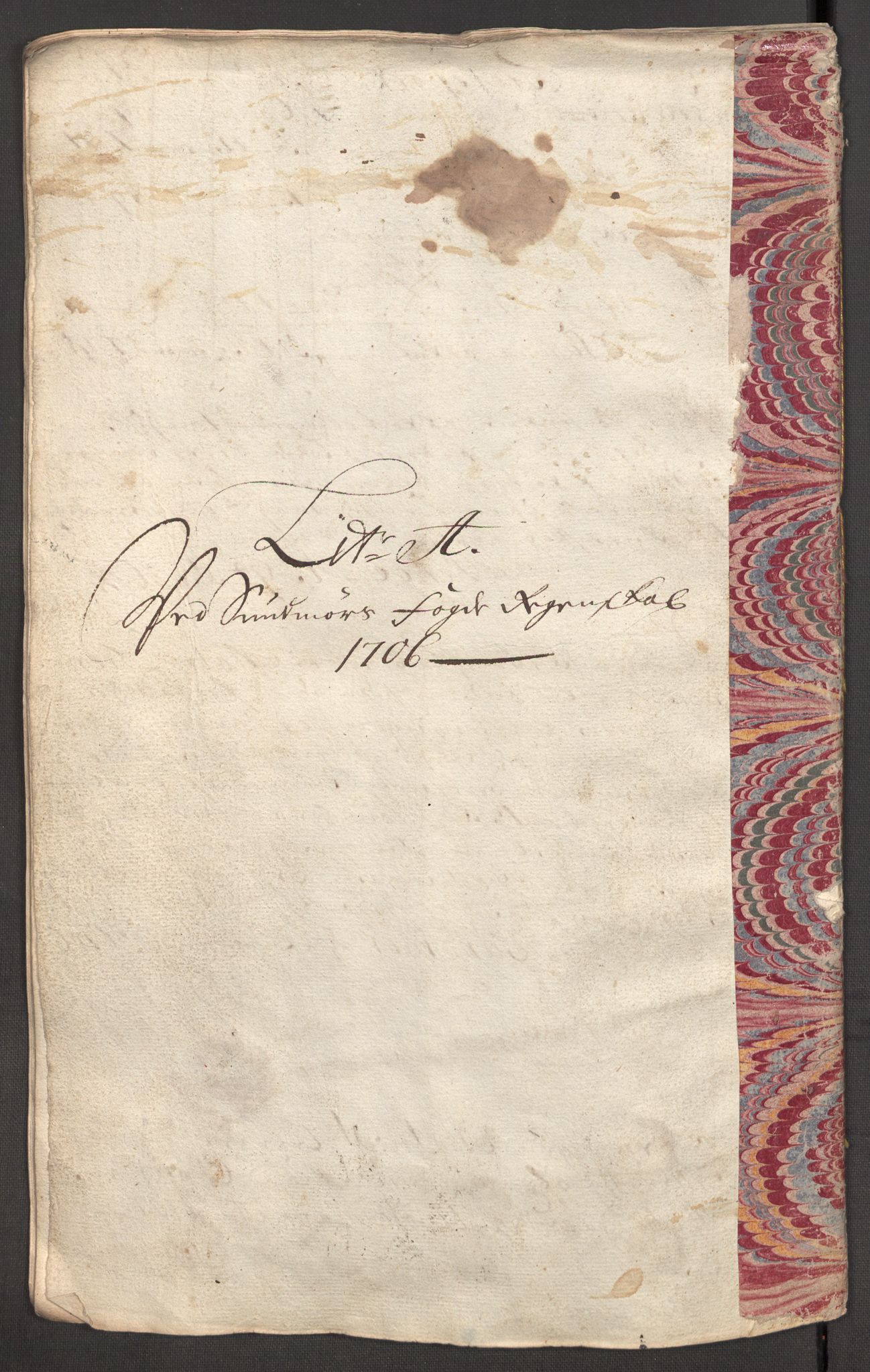 Rentekammeret inntil 1814, Reviderte regnskaper, Fogderegnskap, RA/EA-4092/R54/L3561: Fogderegnskap Sunnmøre, 1706-1707, p. 33