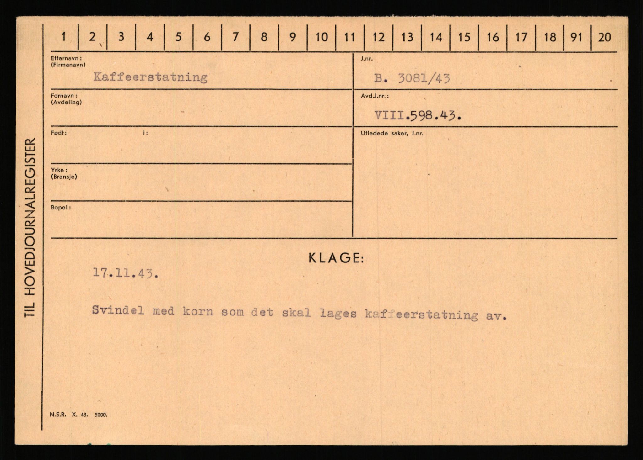 Statspolitiet - Hovedkontoret / Osloavdelingen, AV/RA-S-1329/C/Ca/L0008: Johan(nes)sen - Knoph, 1943-1945, p. 3098