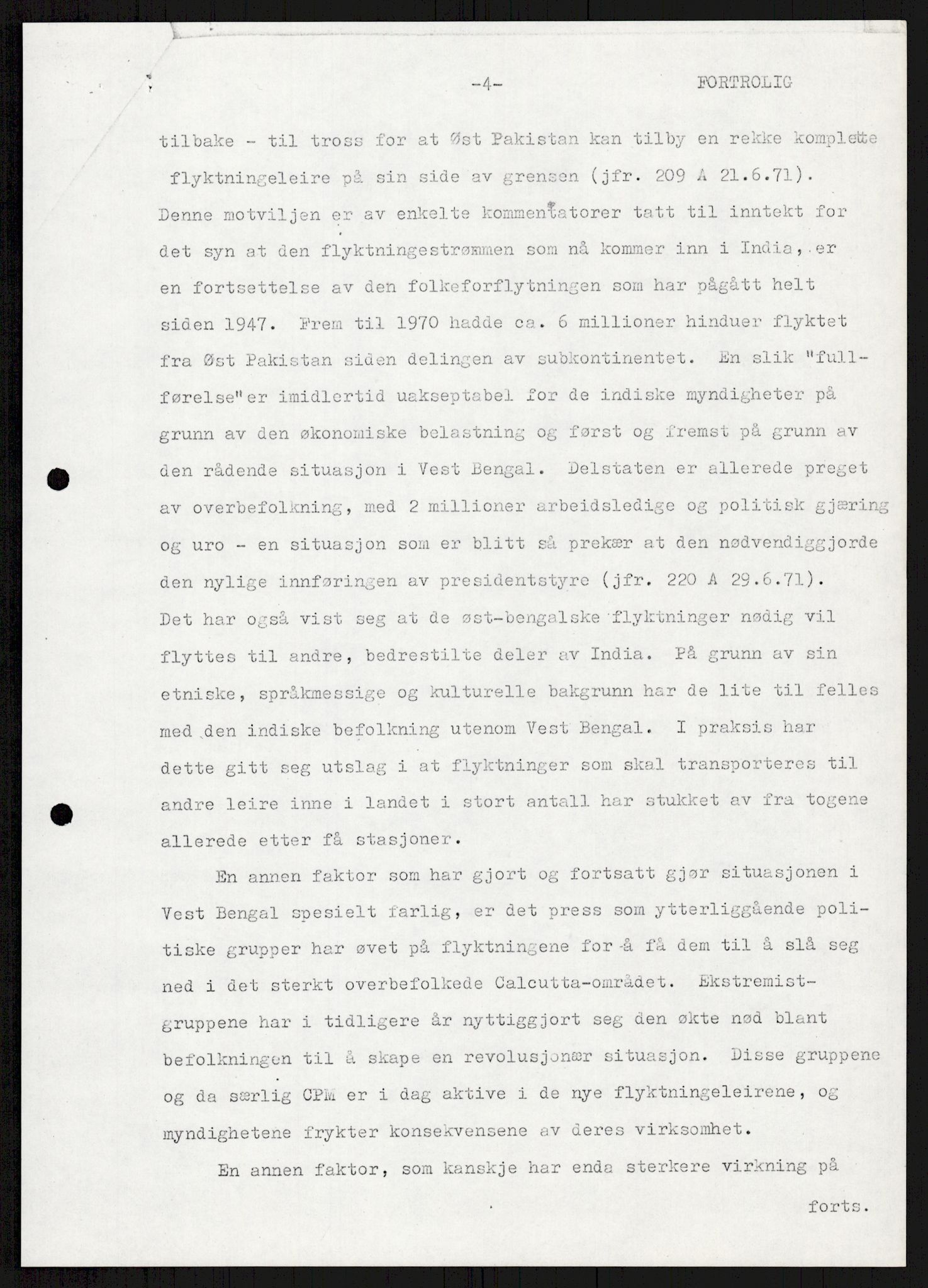 Utenriksdepartementet, hovedarkiv, AV/RA-S-6794/D/Db/Dba/L0776/0003: Verdenspolitikk. Fremmede staters politikk (G.L.) / Israel: Politikk (2 mapper), 1970-1972, p. 100