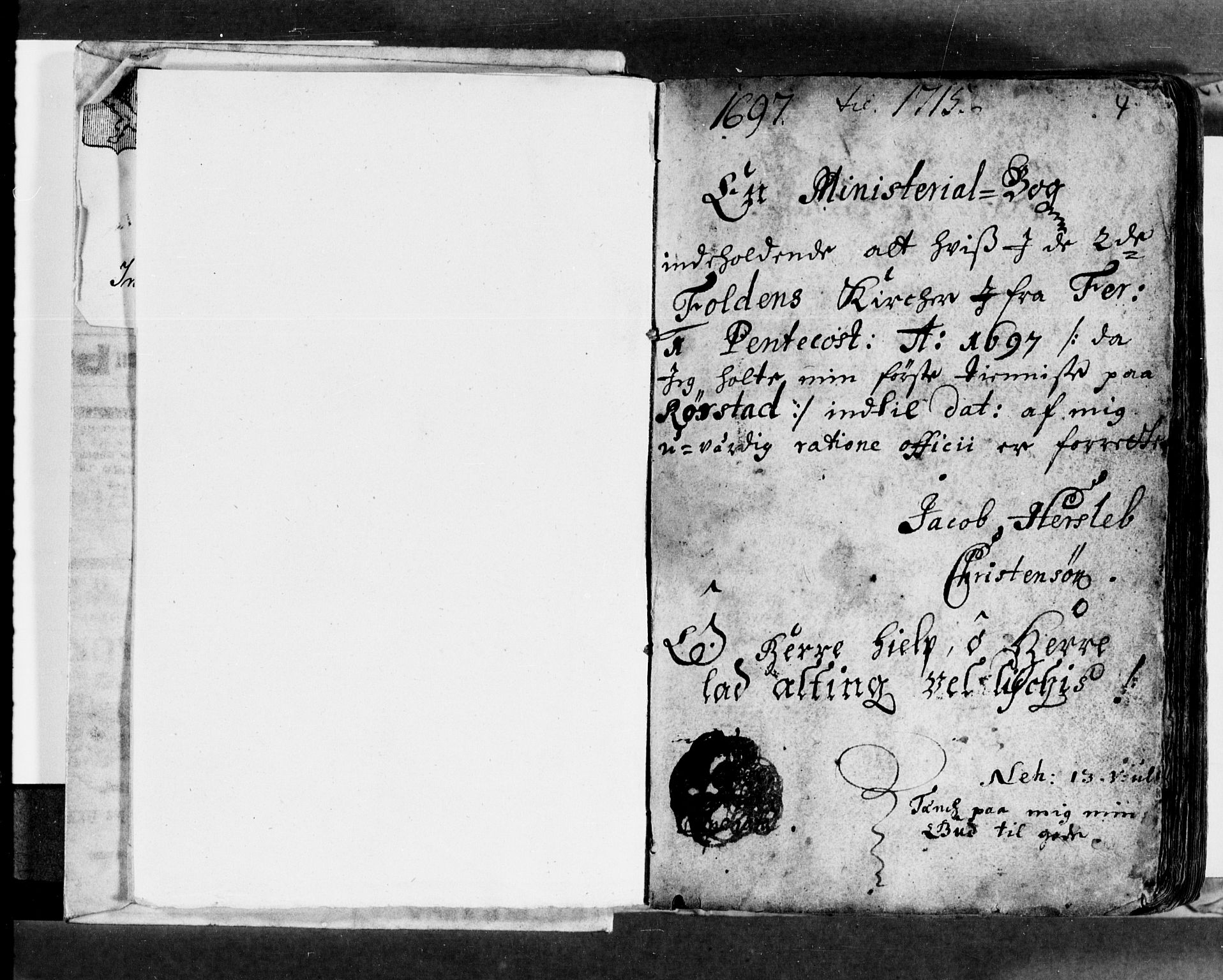 Ministerialprotokoller, klokkerbøker og fødselsregistre - Nordland, AV/SAT-A-1459/853/L0764: Parish register (official) no. 853A03, 1697-1715