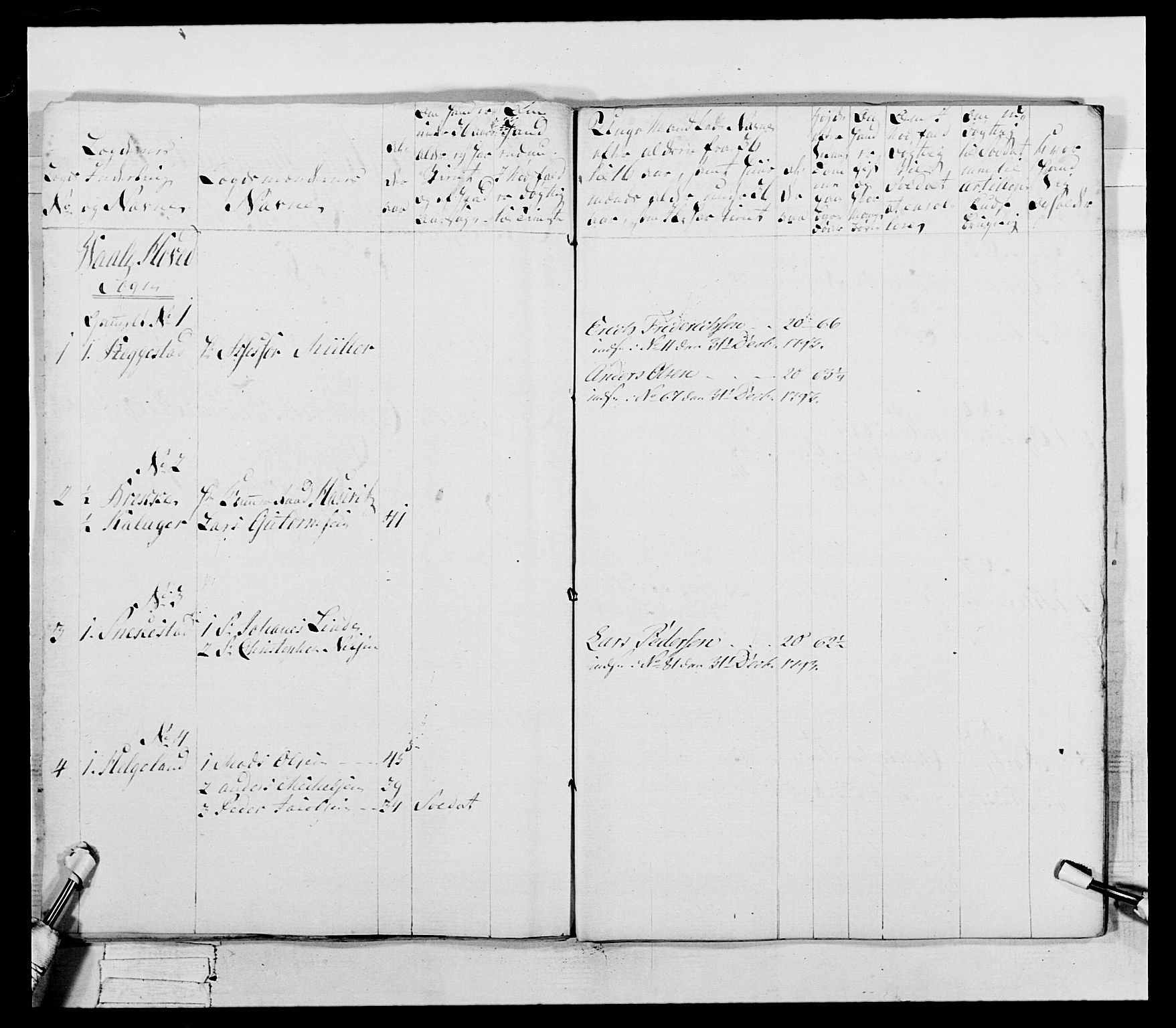 Generalitets- og kommissariatskollegiet, Det kongelige norske kommissariatskollegium, AV/RA-EA-5420/E/Eh/L0046: 2. Akershusiske nasjonale infanteriregiment, 1789, p. 618