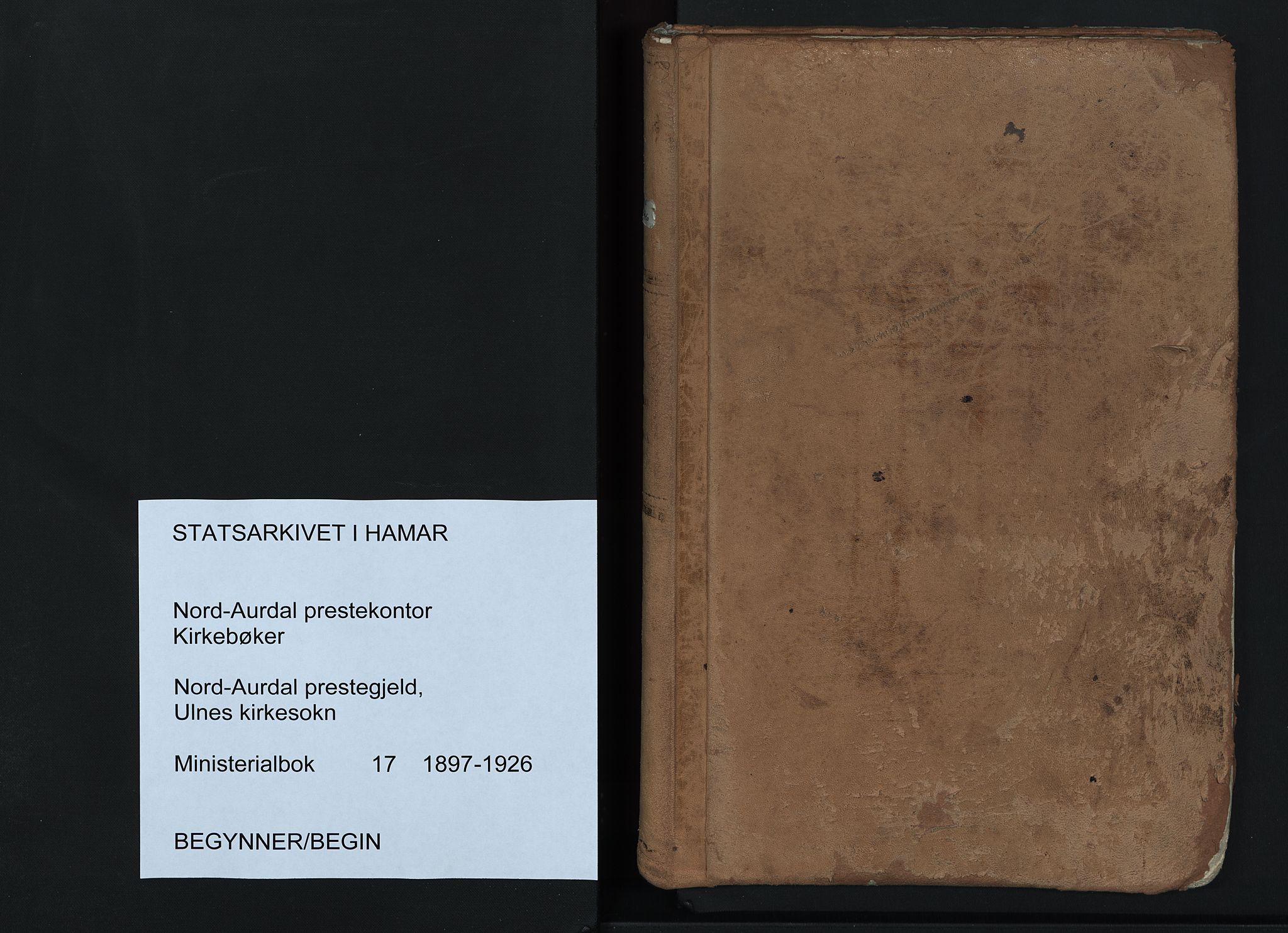 Nord-Aurdal prestekontor, SAH/PREST-132/H/Ha/Haa/L0017: Parish register (official) no. 17, 1897-1926