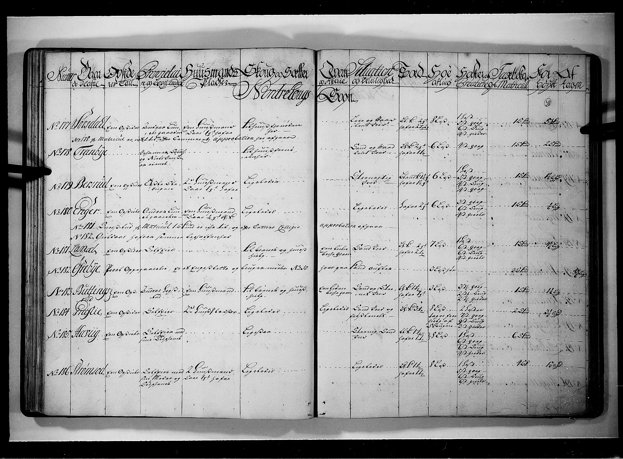 Rentekammeret inntil 1814, Realistisk ordnet avdeling, AV/RA-EA-4070/N/Nb/Nbf/L0109: Ringerike og Hallingdal eksaminasjonsprotokoll, 1723, p. 37b-38a