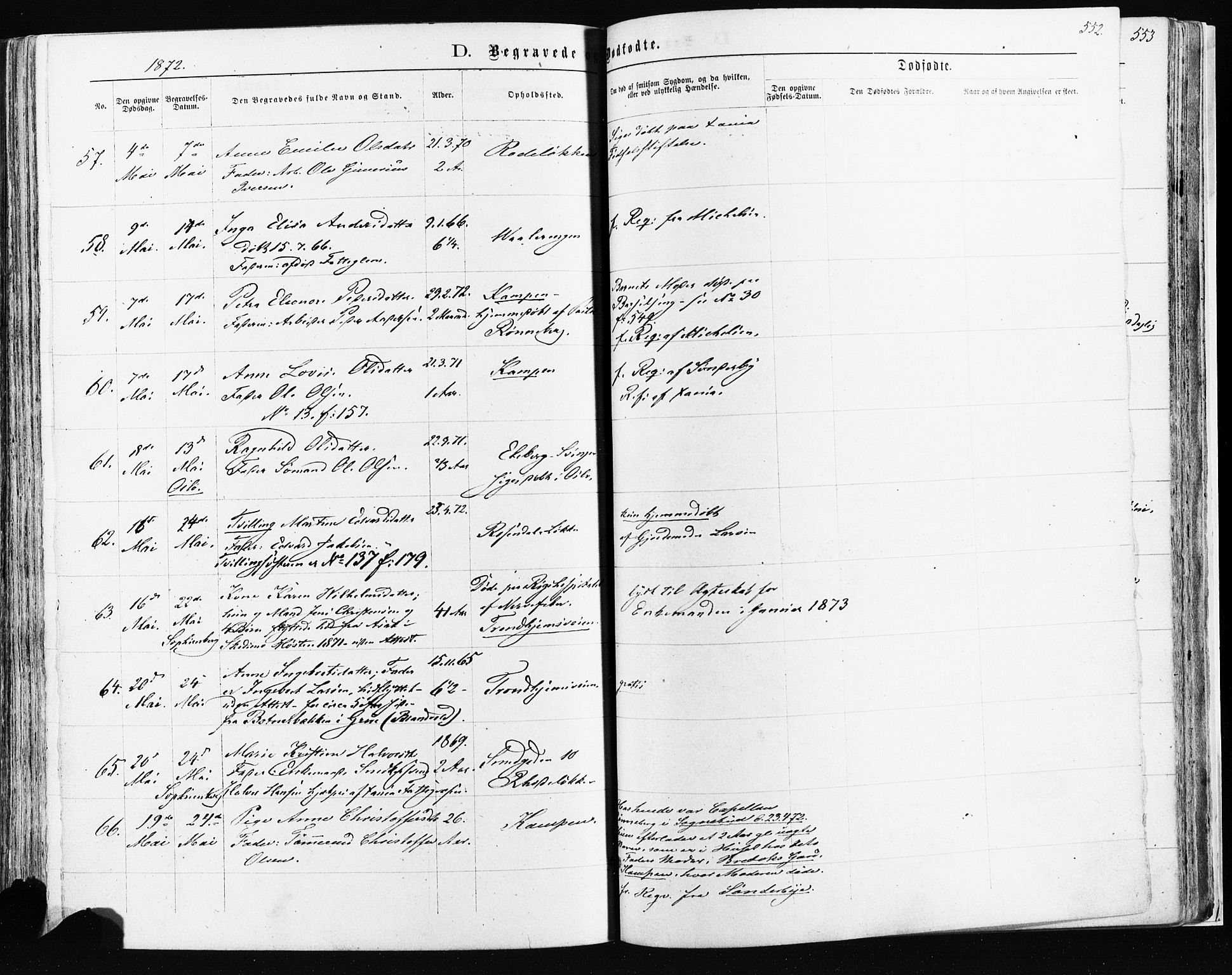 Østre Aker prestekontor Kirkebøker, AV/SAO-A-10840/F/Fa/L0003: Parish register (official) no. I 3, 1869-1875, p. 552