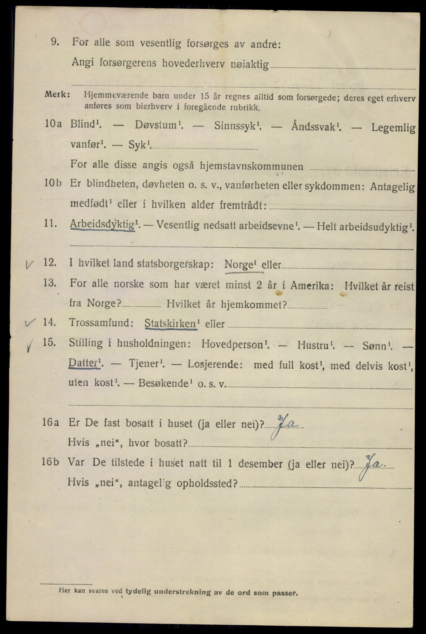 SAO, 1920 census for Kristiania, 1920, p. 311856