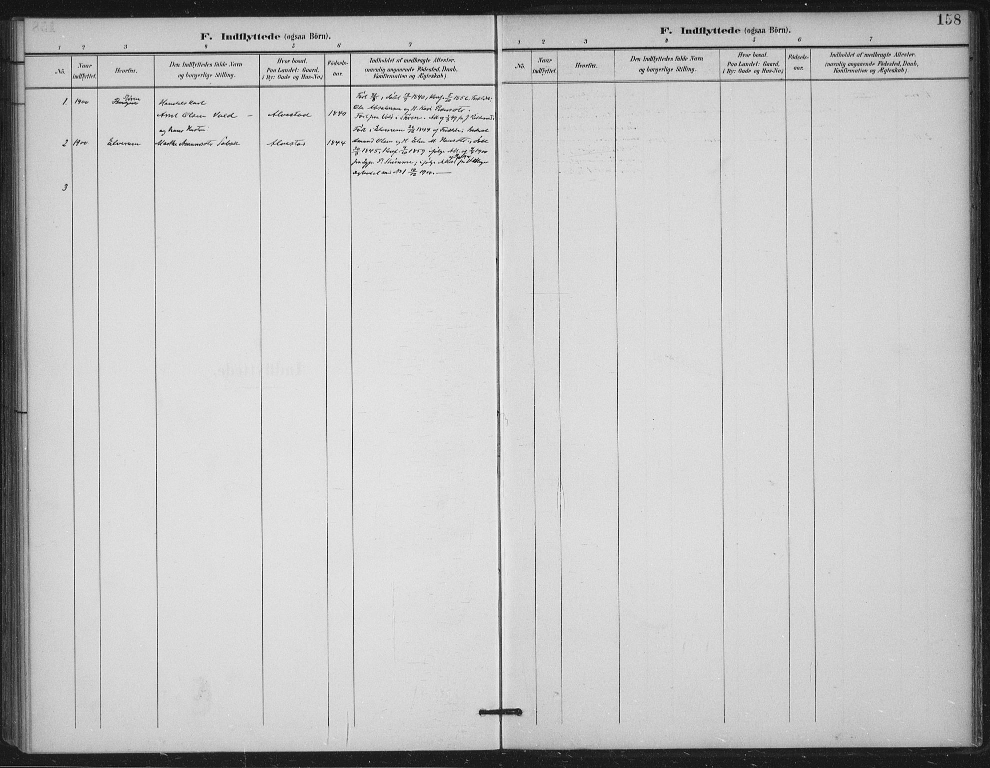 Tysvær sokneprestkontor, AV/SAST-A -101864/H/Ha/Haa/L0009: Parish register (official) no. A 9, 1898-1925, p. 158