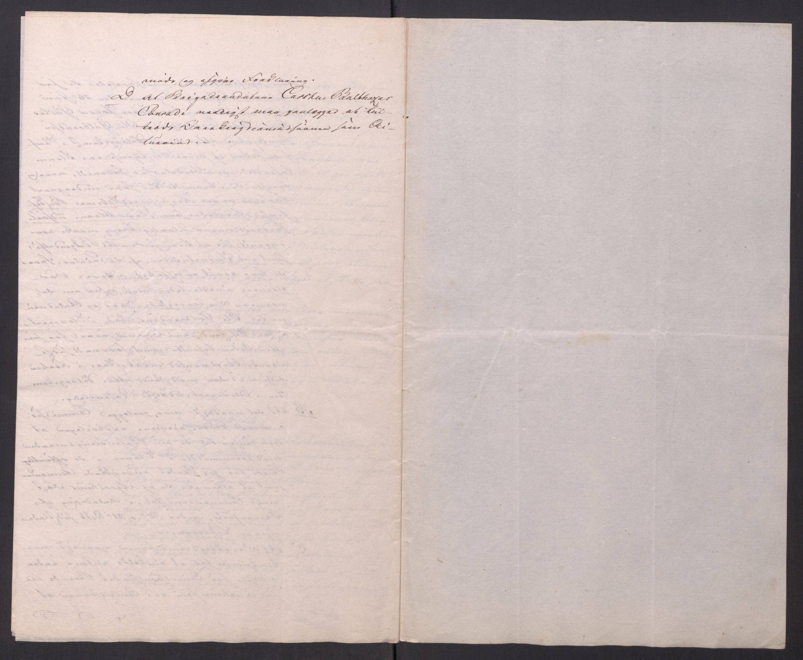 Motzfeldt-familien, AV/RA-PA-0234/D/L001b/0009: -- / "Til de trykte Optegnelser", 1821-1836