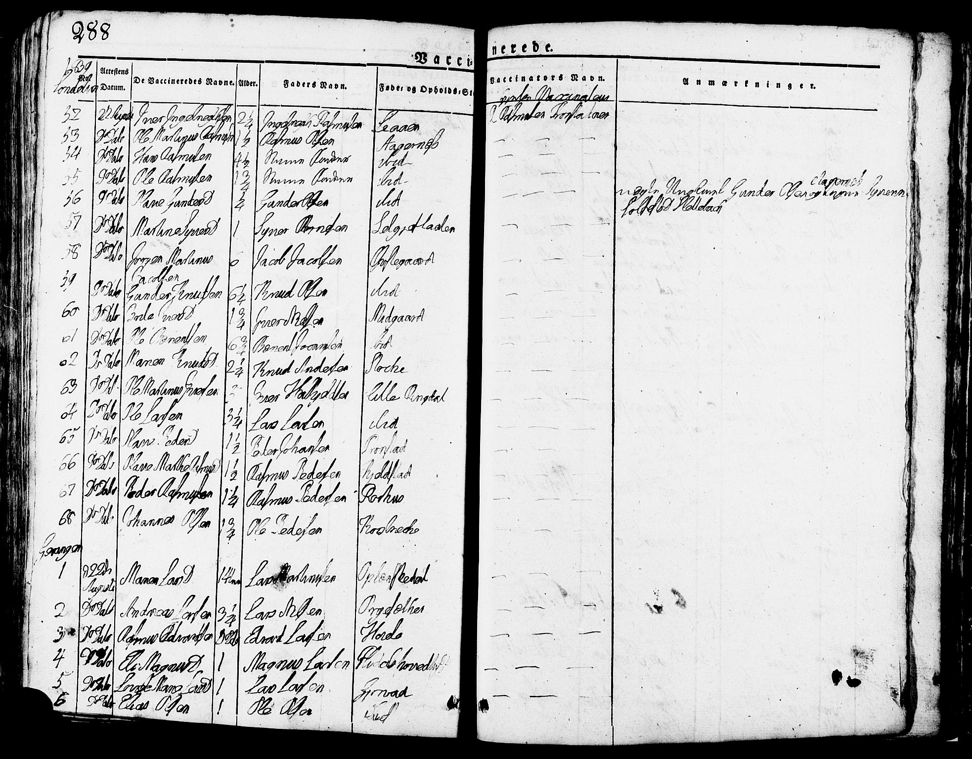 Ministerialprotokoller, klokkerbøker og fødselsregistre - Møre og Romsdal, AV/SAT-A-1454/517/L0221: Parish register (official) no. 517A01, 1827-1858, p. 288